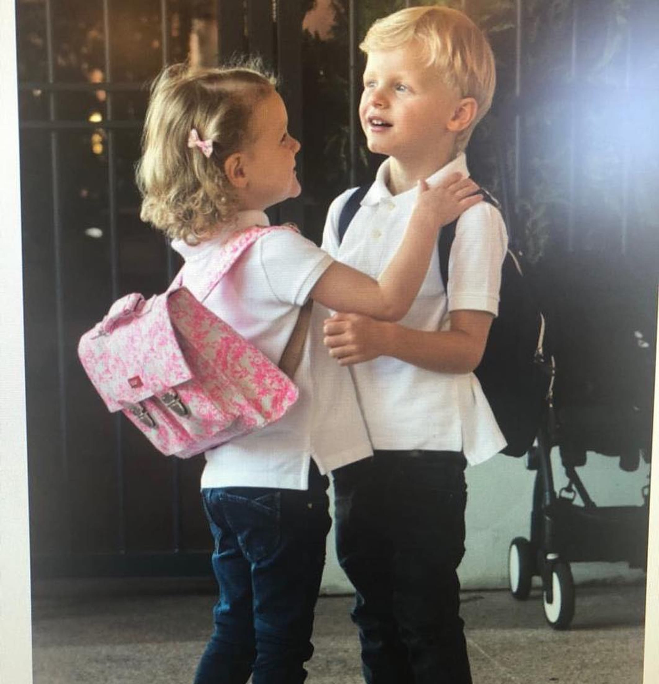 In 2018 gingen Jacques en Gabriella voor het eerst naar school.