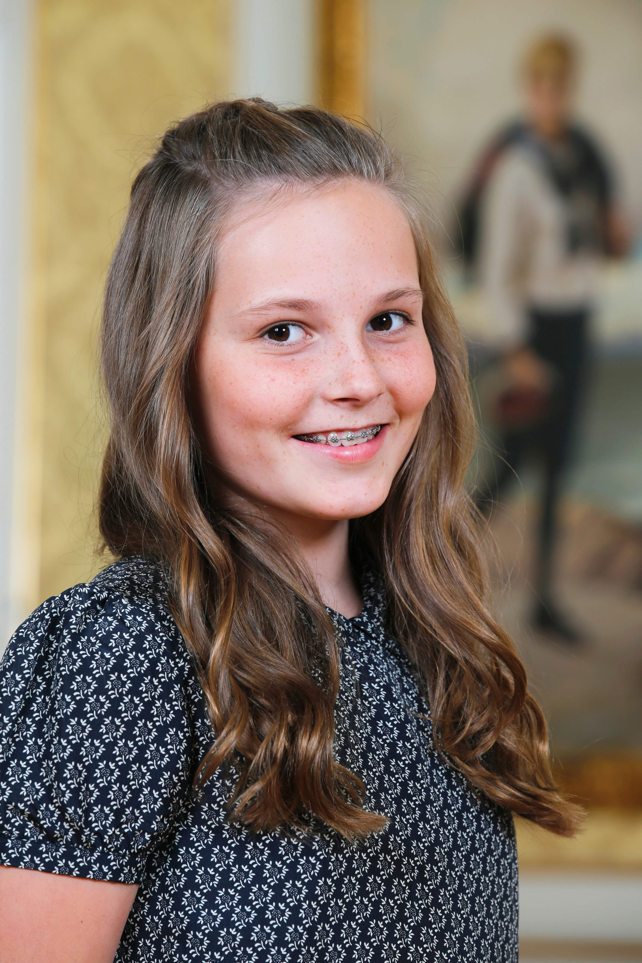 Foto ter ere van haar dertiende verjaardag, januari 2017.