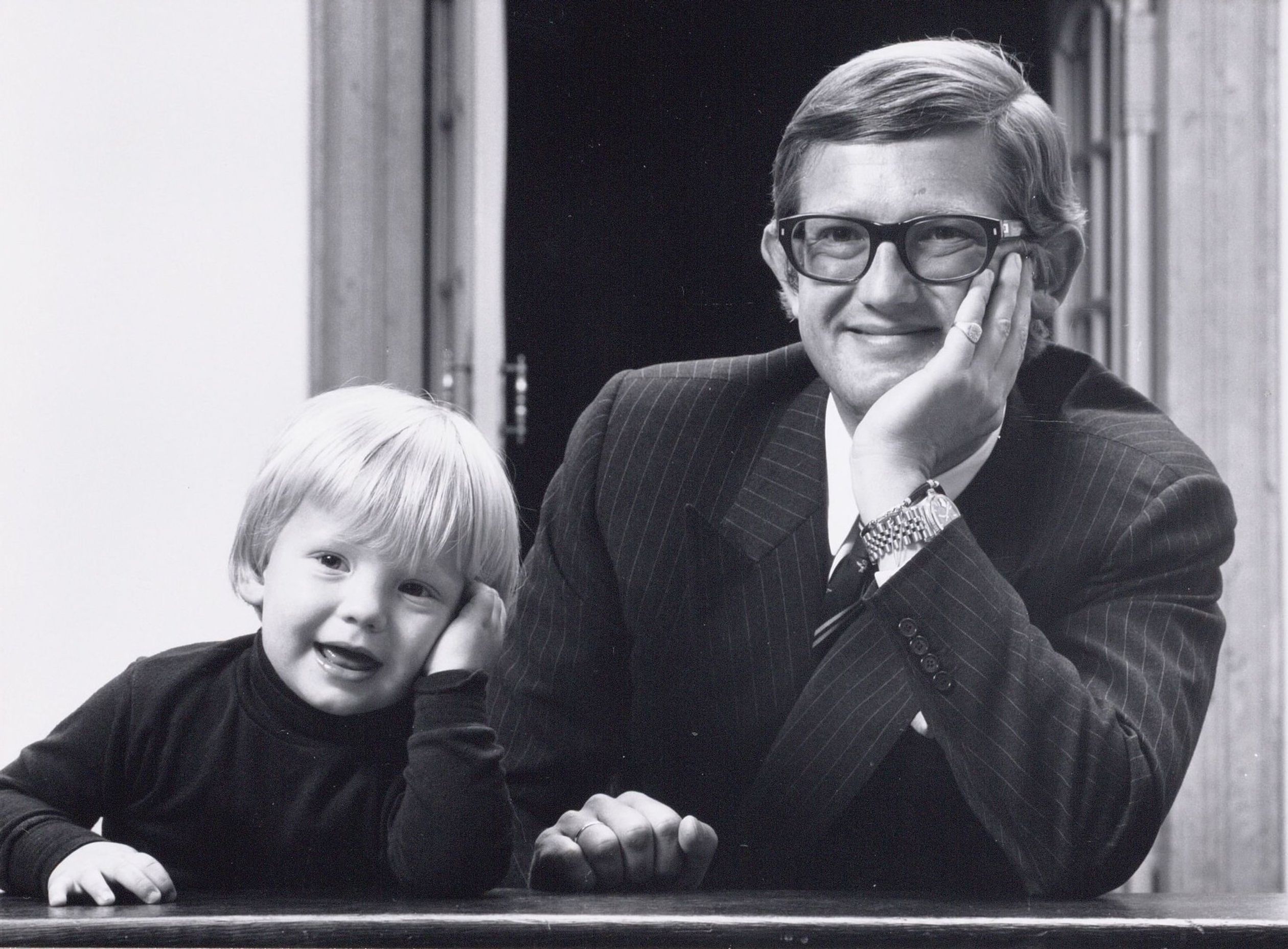 1974: Zo vader, zo zoon. (Foto: Max Koot - RVD)