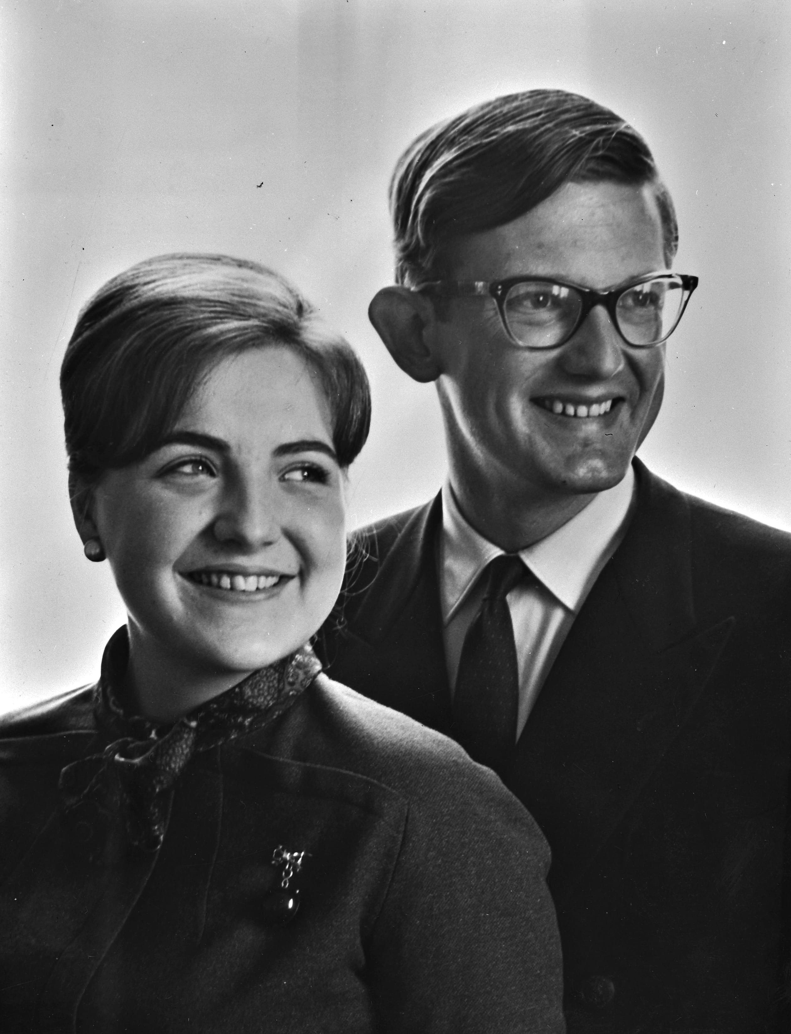 Het verlovingsportret van Pieter en Margriet.