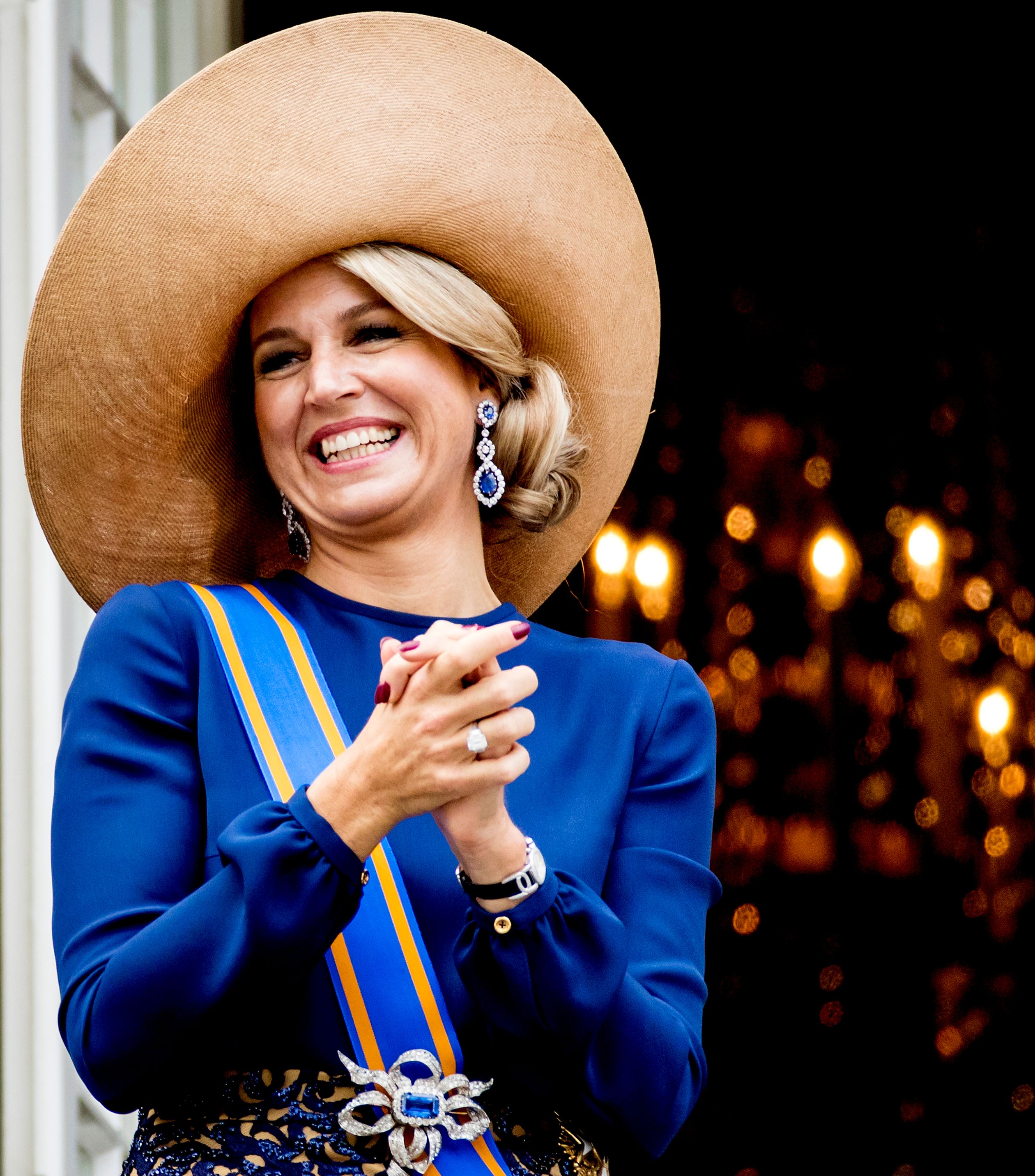 Ook op Prinsjesdag 2016 werd de Bellissima hoed gedragen.