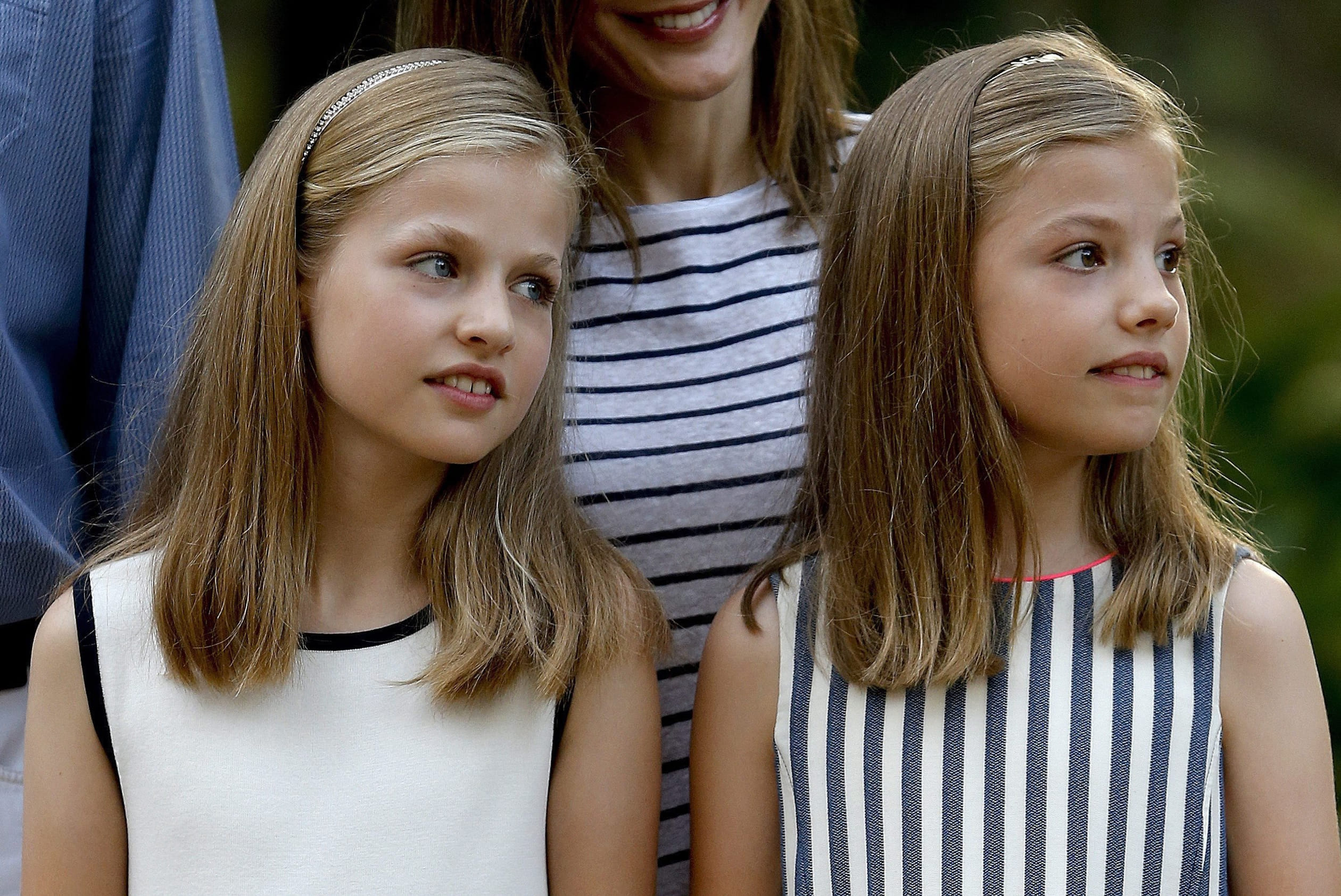 Prinses Leonor met haar zusje Sofia in 2016.