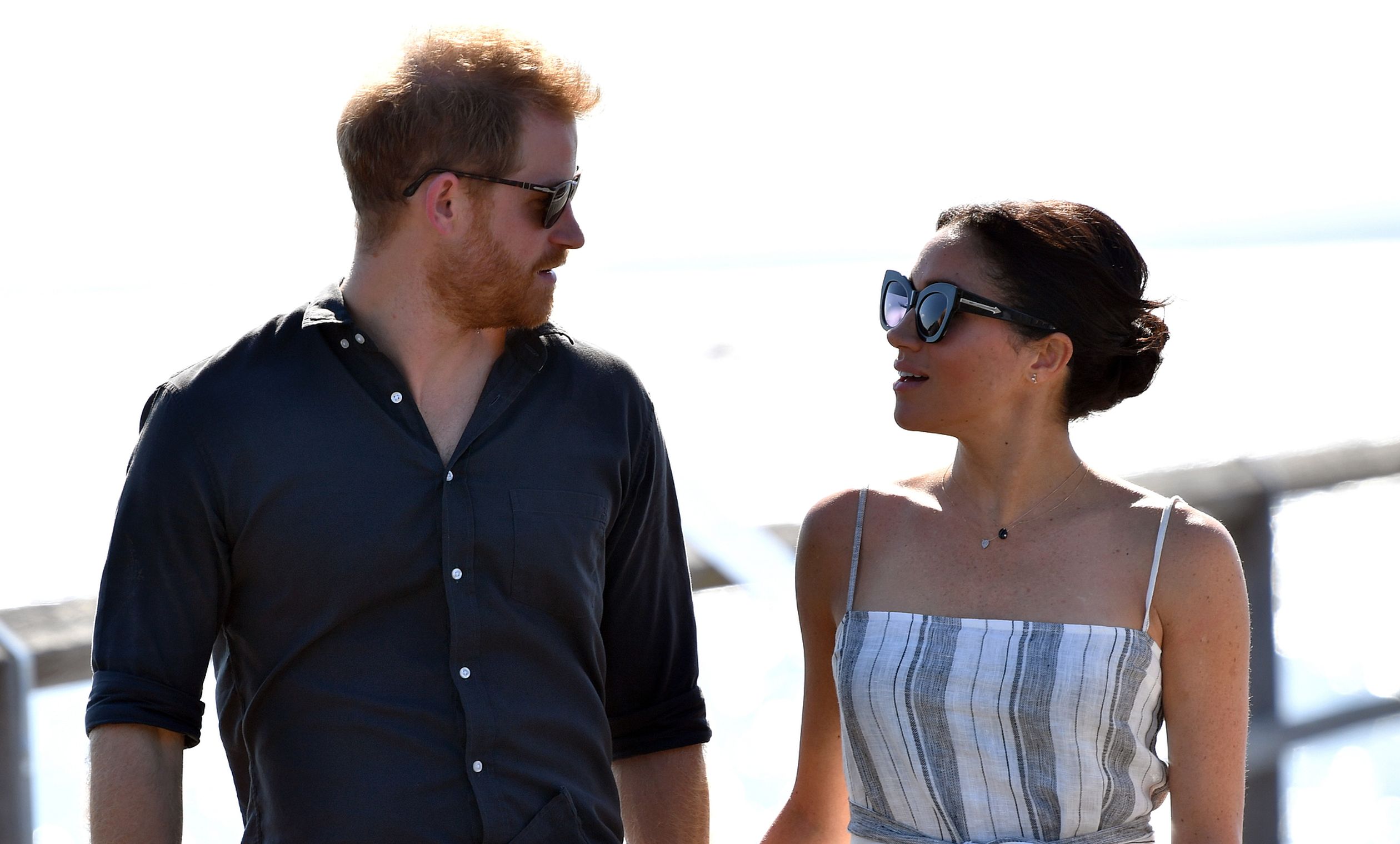 Harry en Meghan tijdens hun bezoek aan Australië in 2018.