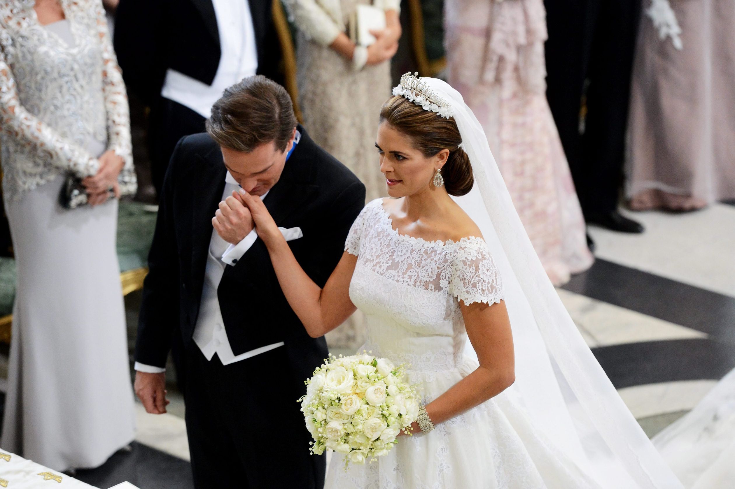Prinses Madeleine van Zweden trouwde in 2013 met Chris O'Neill.