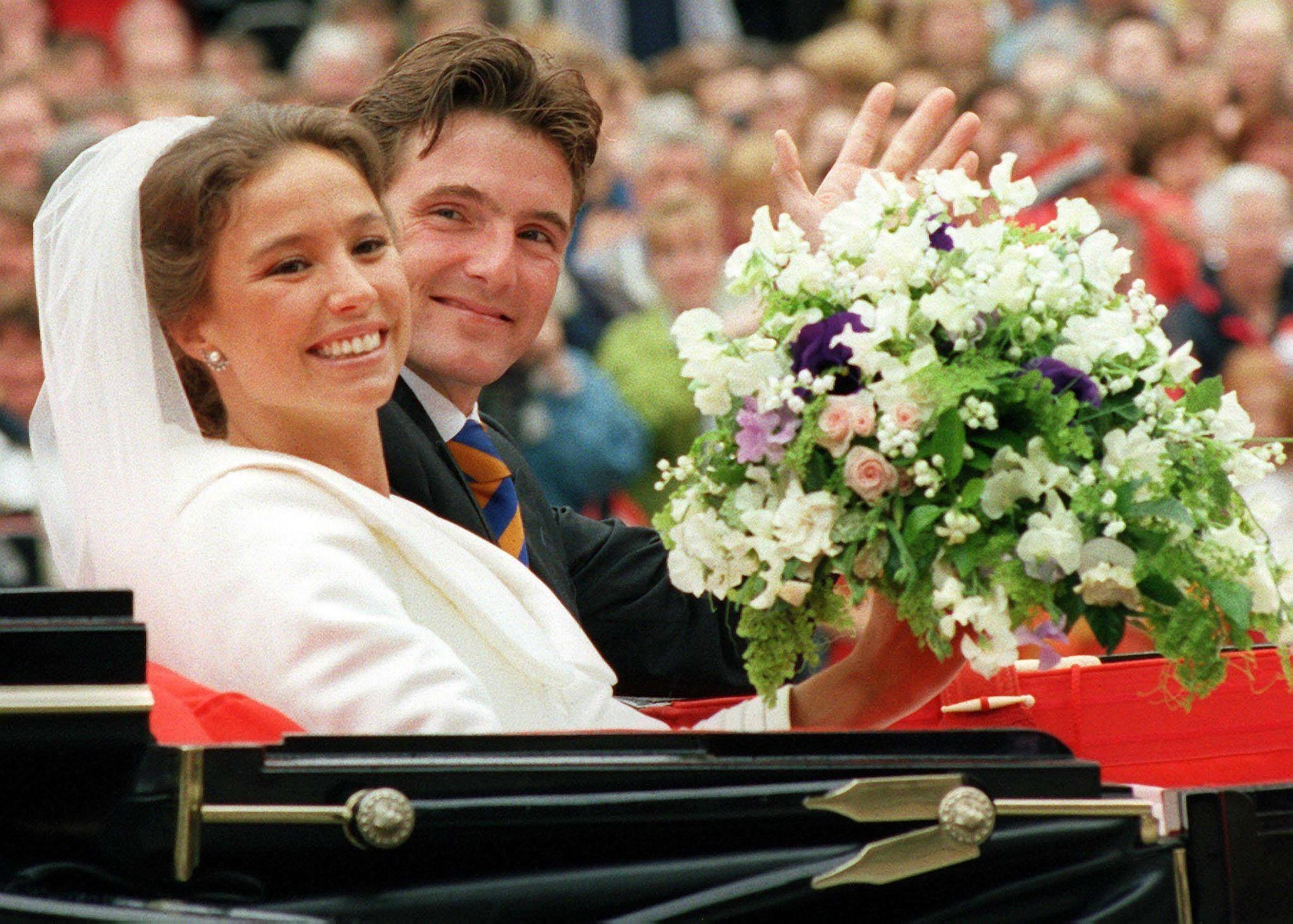 Maurits en Marilène trouwen op 29 mei 1998 in Apeldoorn.