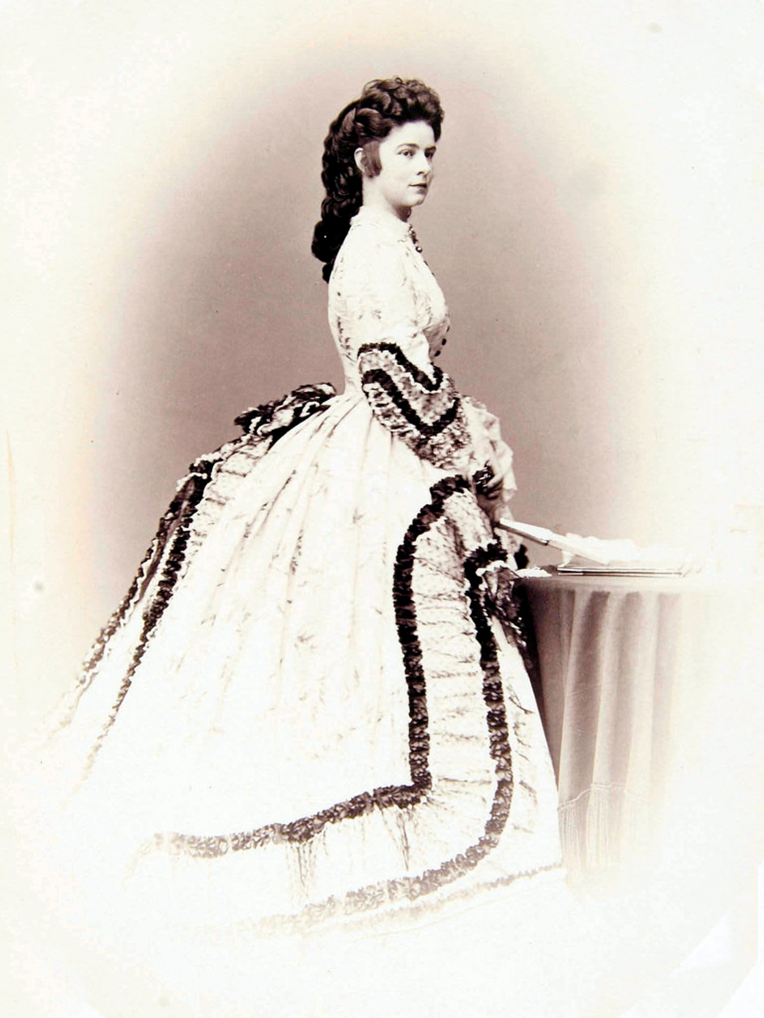 keizerin Elisabeth in 1865.