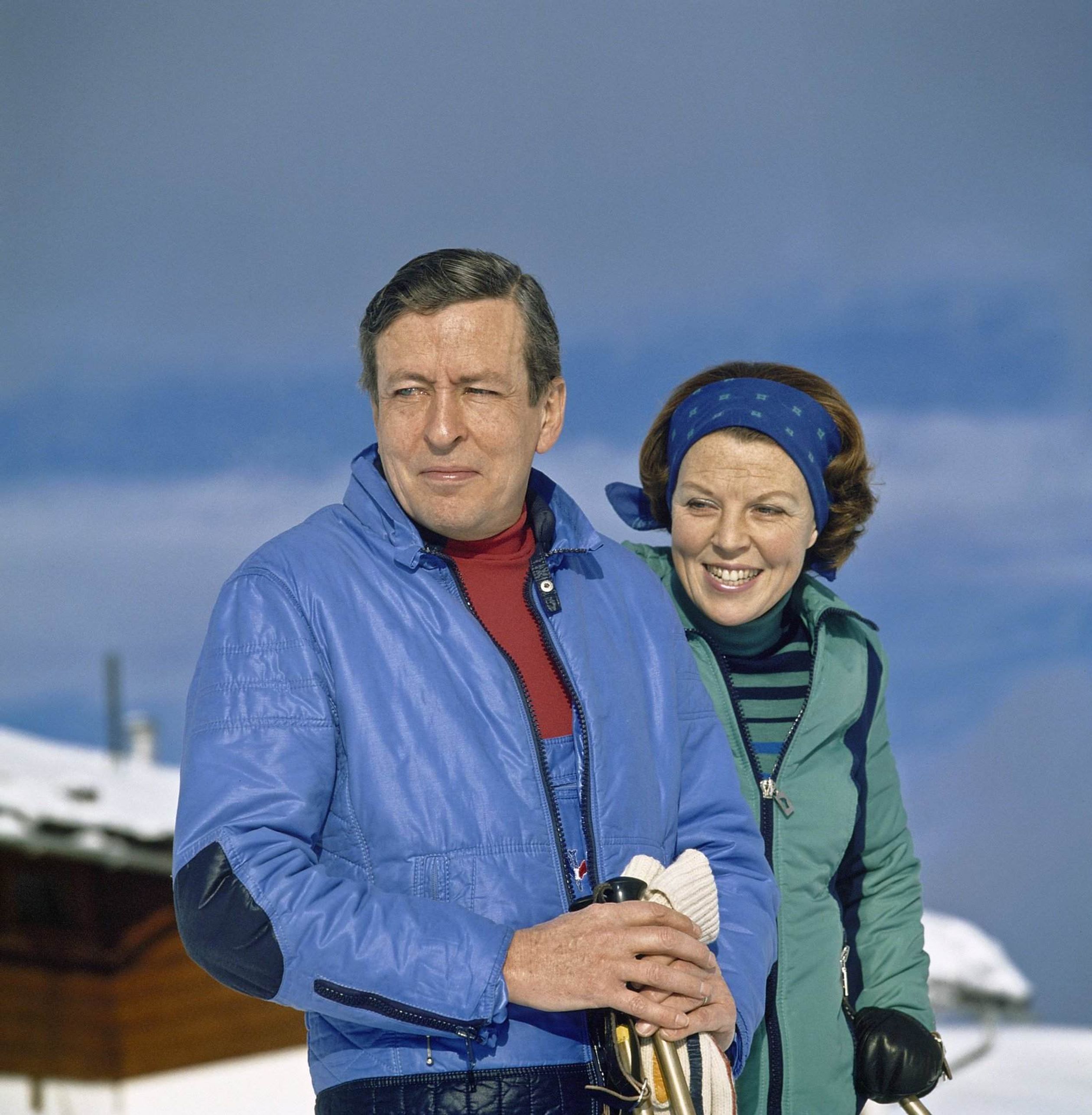 Beatrix en Claus in 1978.