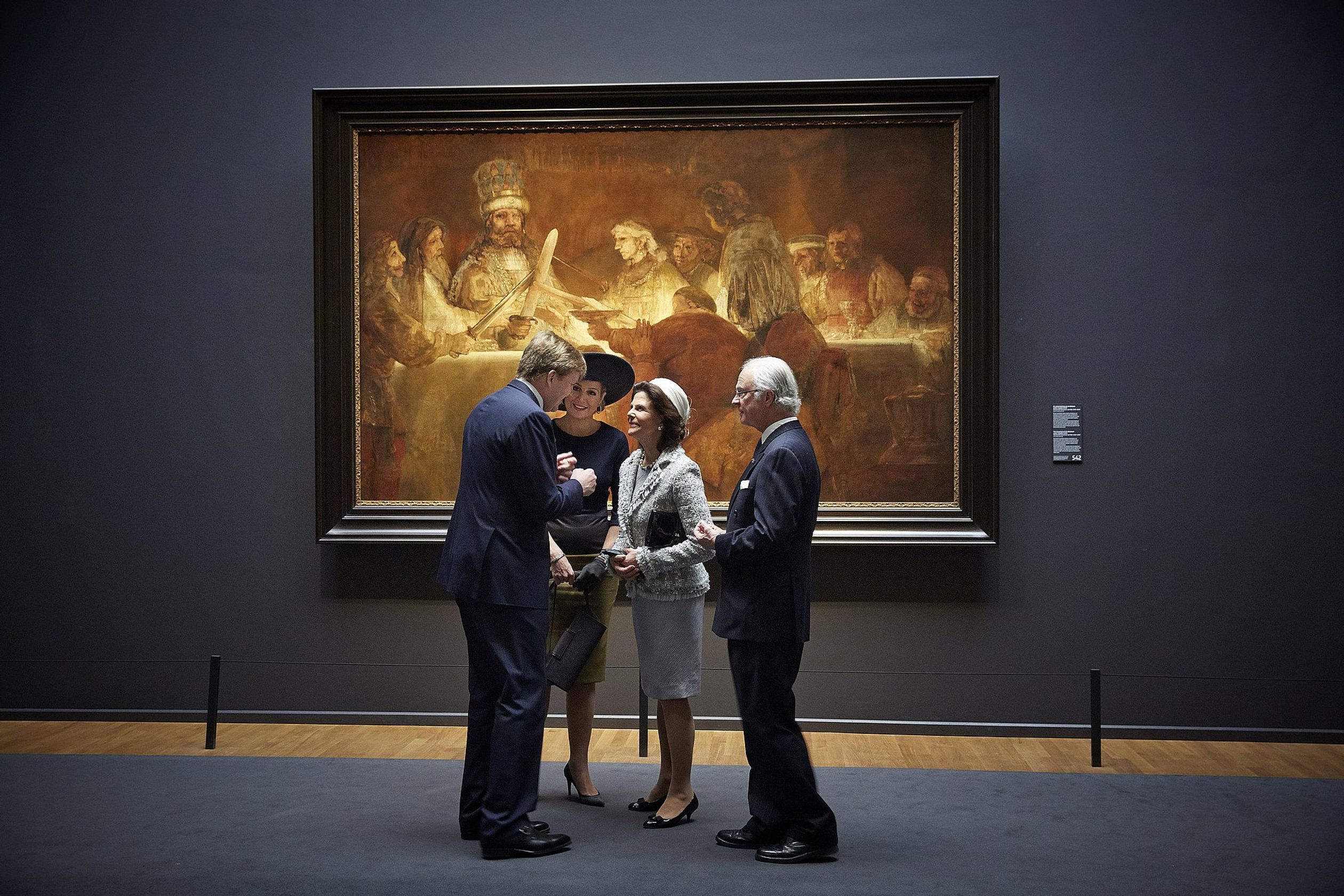 ... en de volgende dag werden ze meegenomen naar het Rijksmuseum!