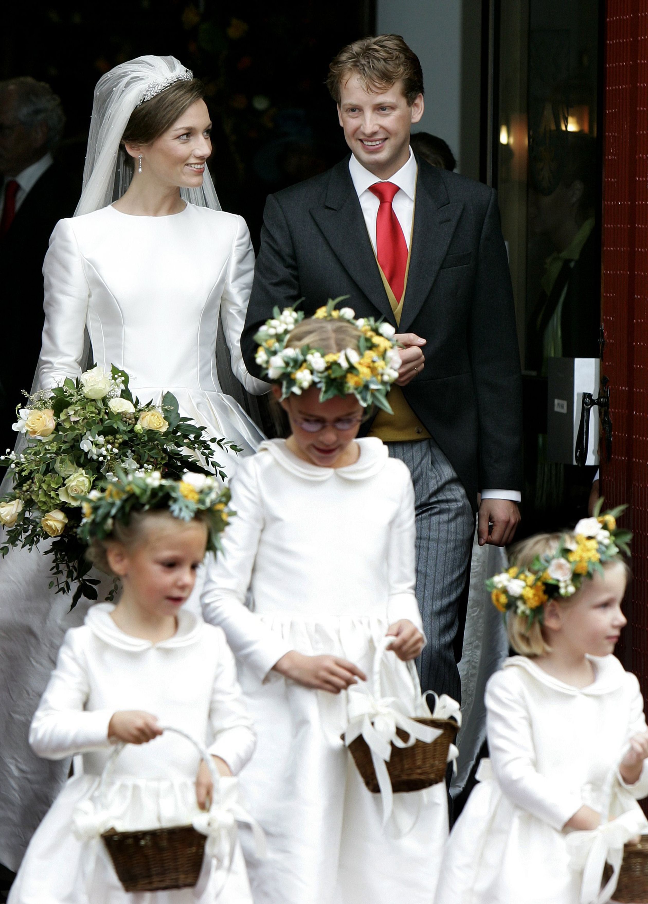 Aimée Söhngen treed op 20 oktober 2005 in Naarden in het huwelijk met Prins Floris.