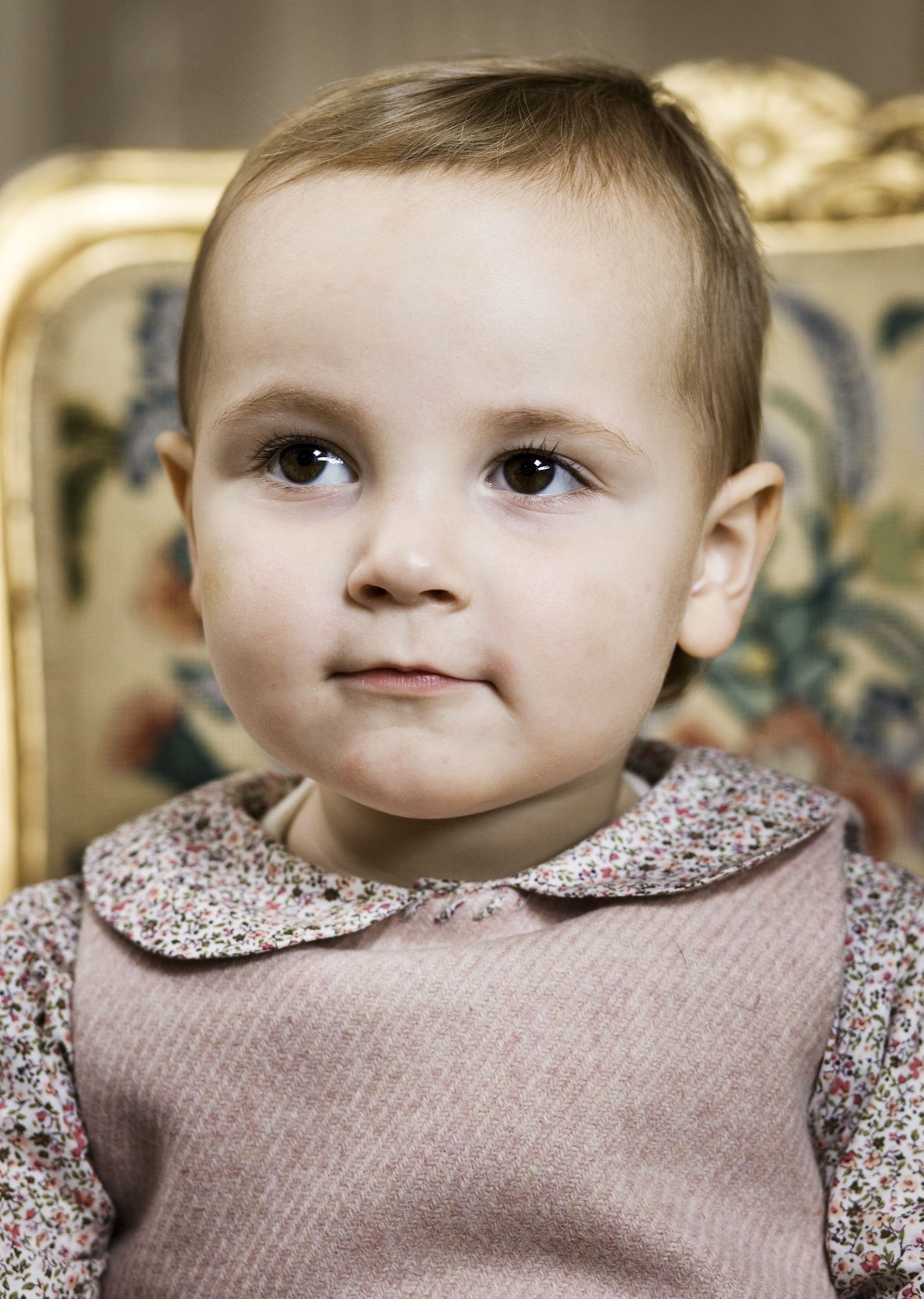 Prinses Ingrid Alexandra op haar tweede verjaardag in 2006.