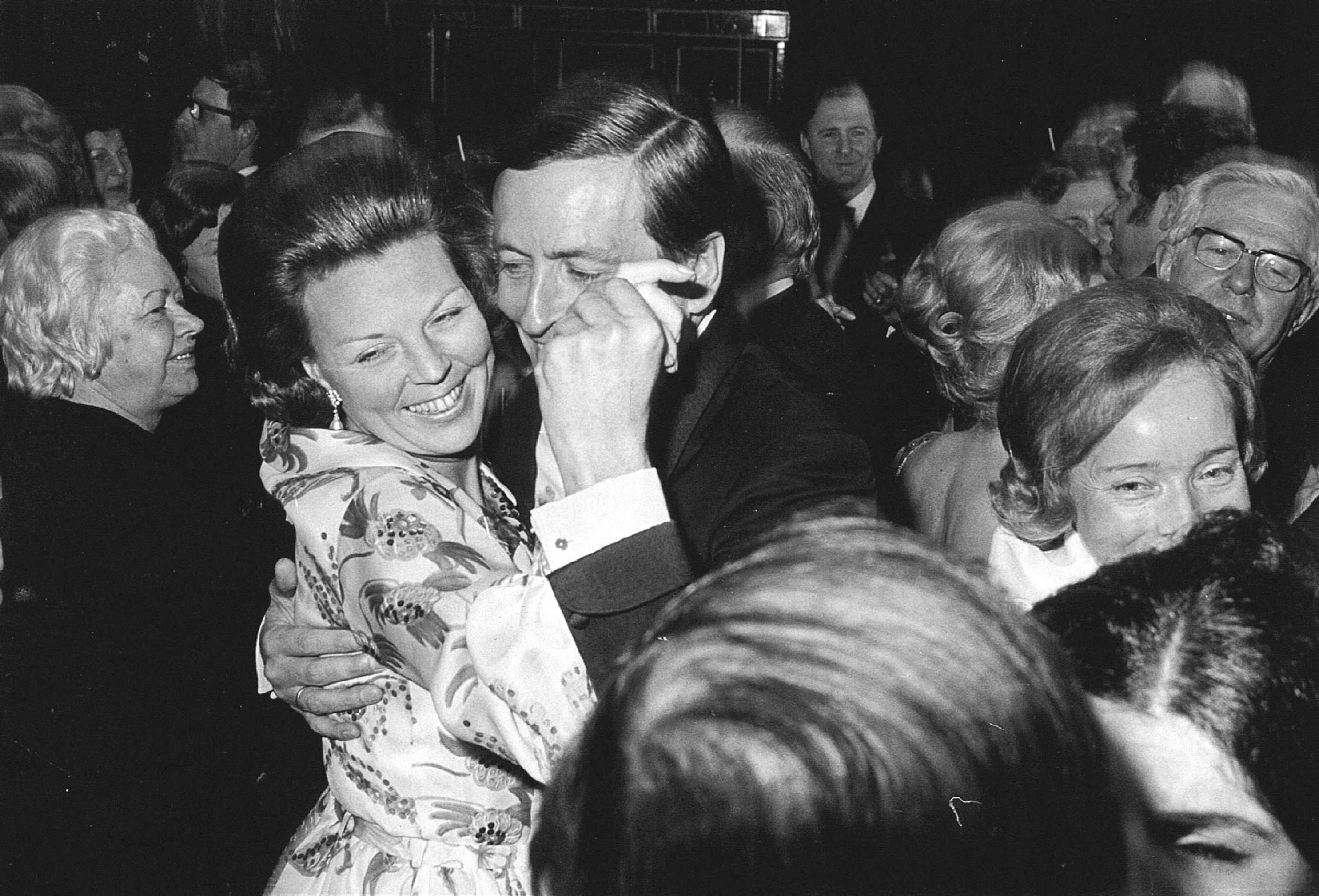 Beatrix en Claus in 1973.