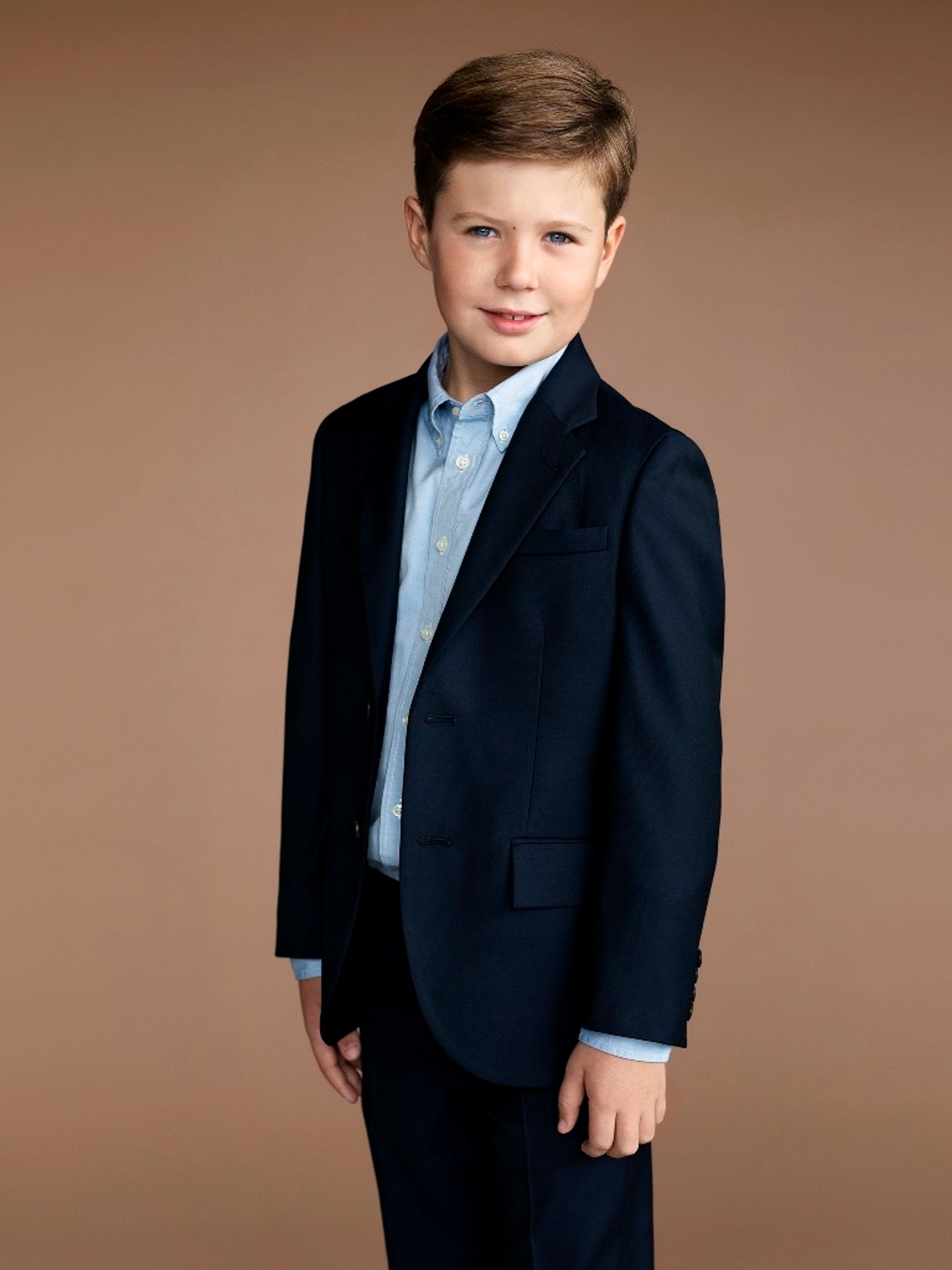 Prins Christian viert zijn tiende verjaardag (2015).