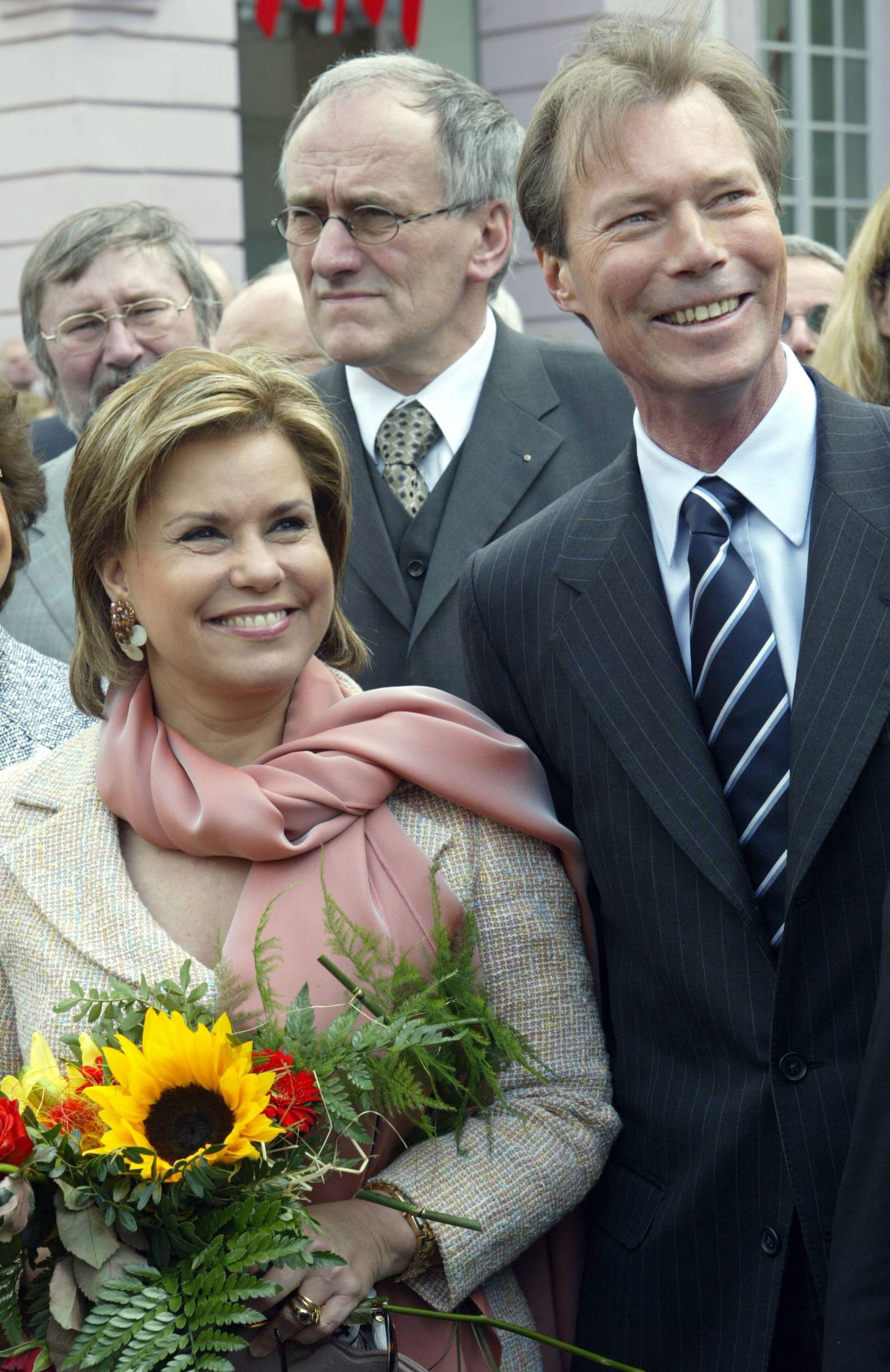 In 2005 bezoeken Henri en Maria Teresa de Duitse stad Trier.