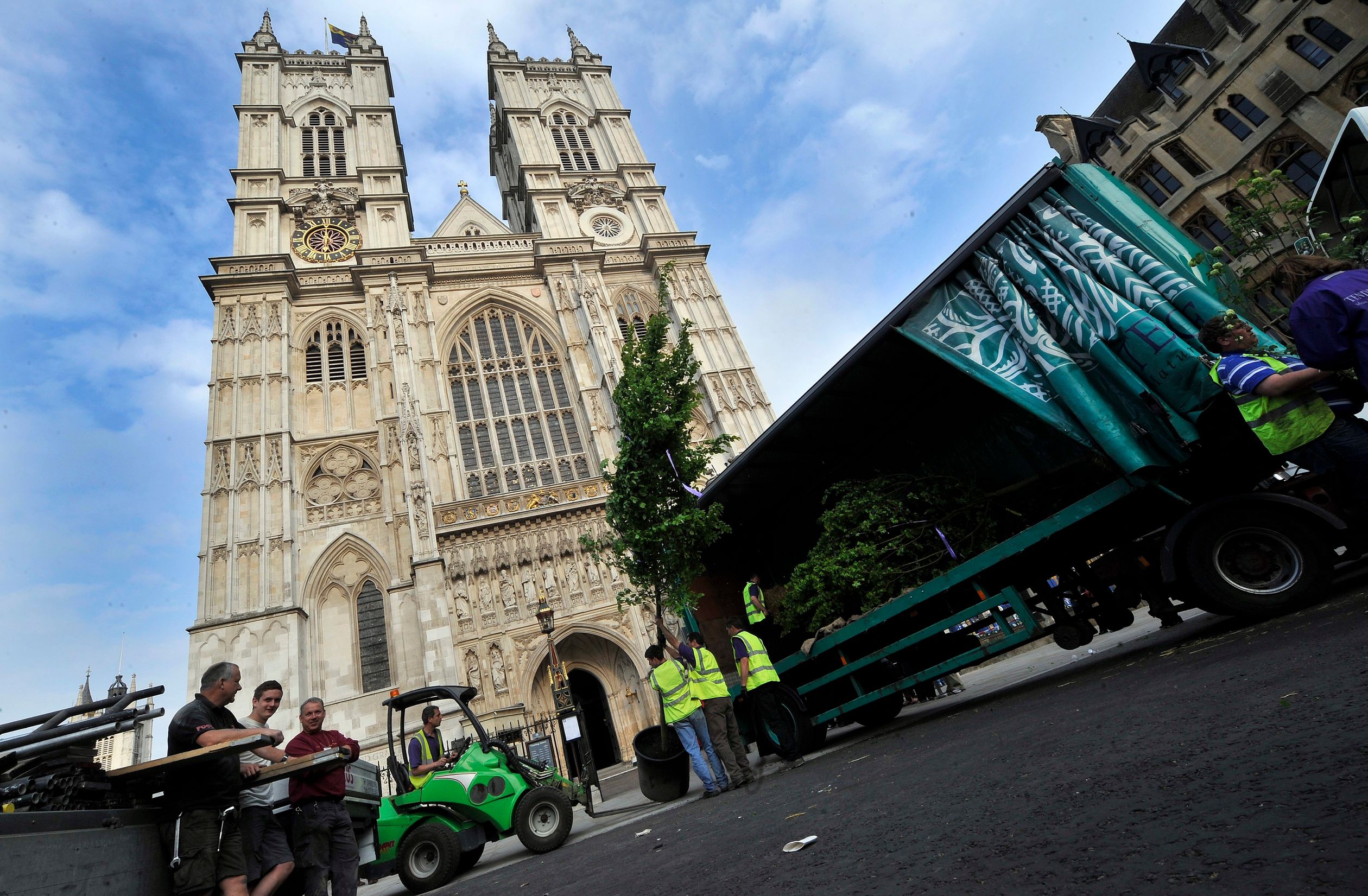 Dé plek waar het allemaal plaatsvond: De Westminster Abbey in Londen.