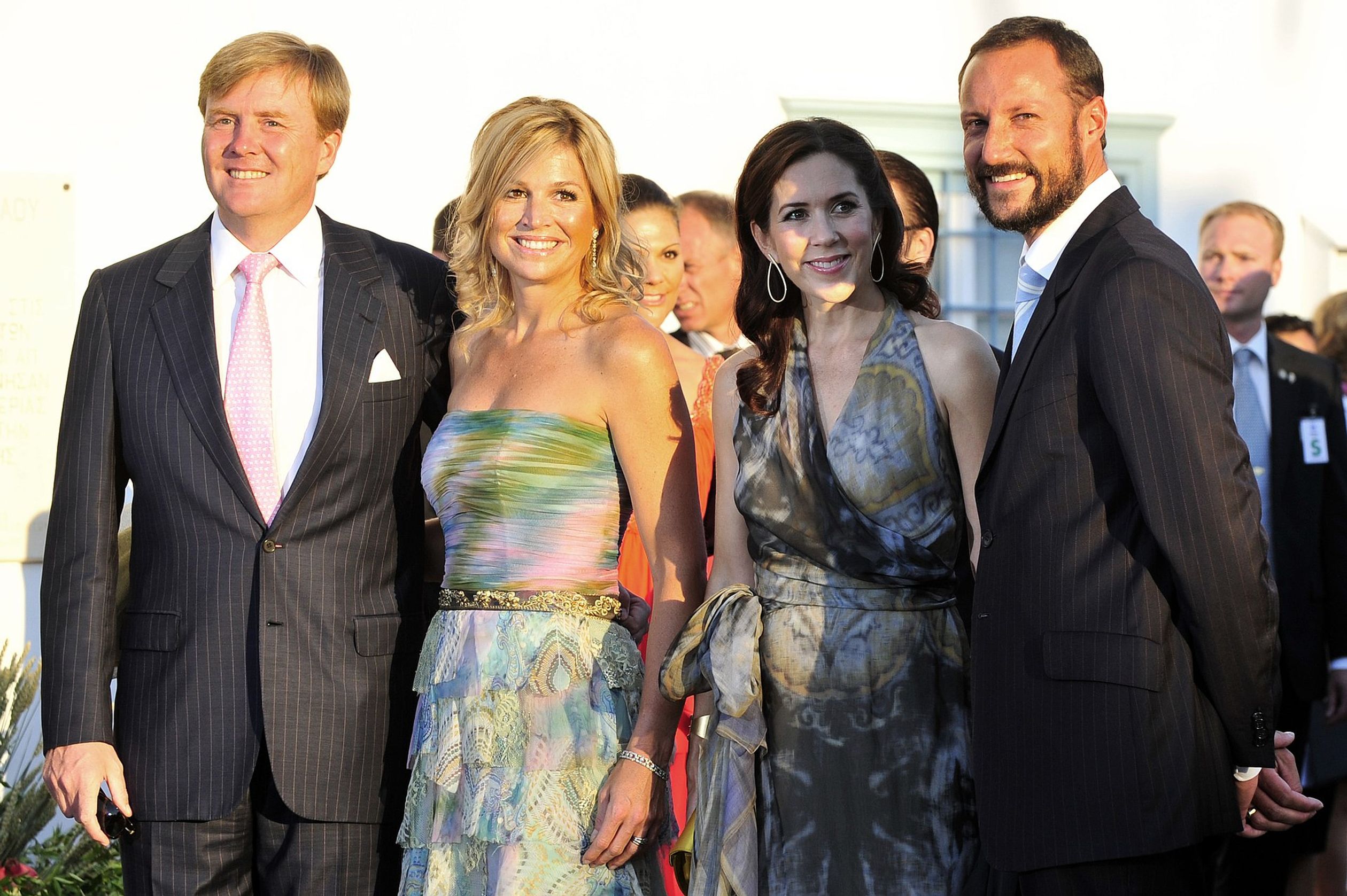 2010: Met Mary van Denemarken en Haakon van Noorwegen.