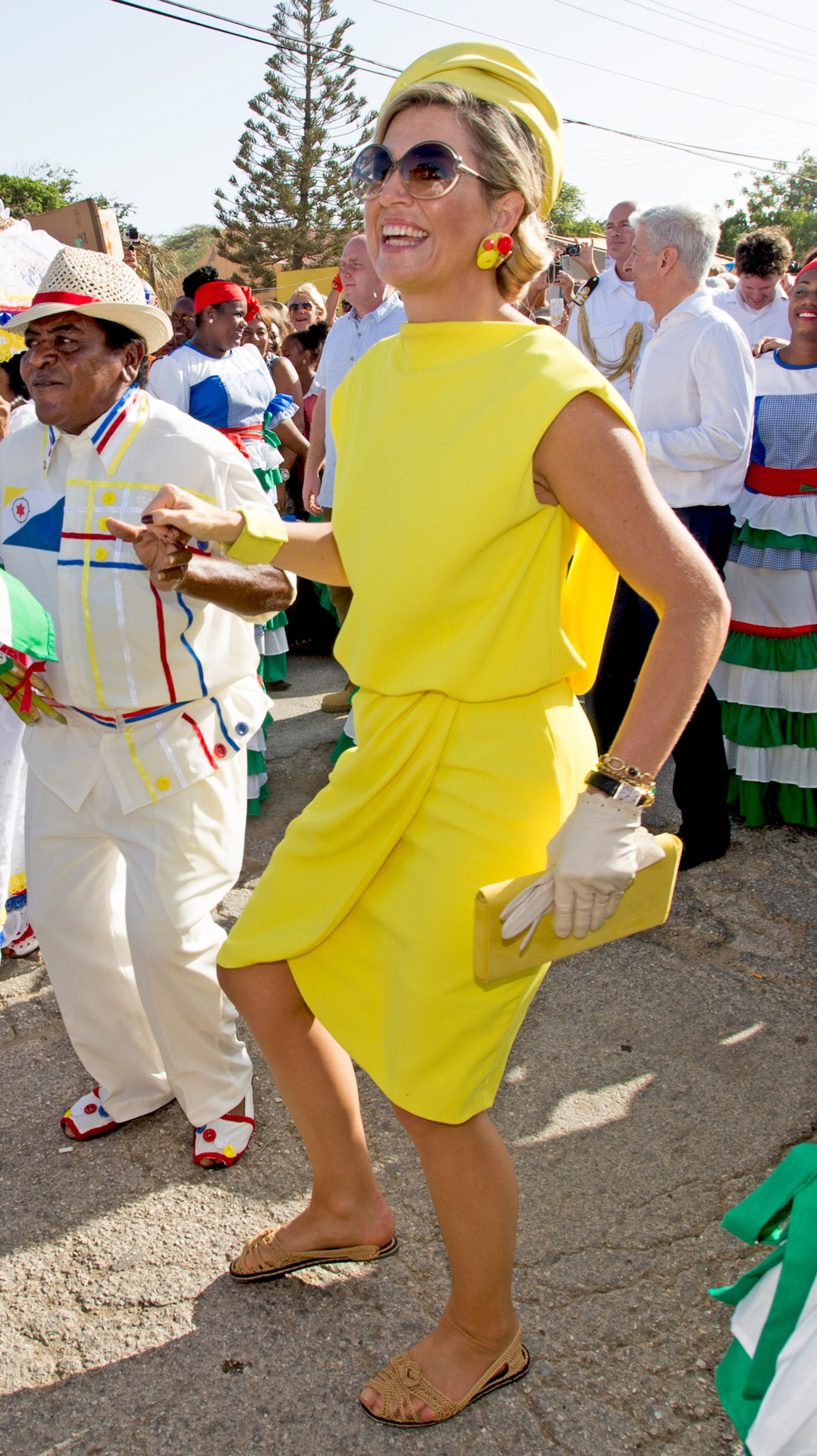 Op 30 april 2015 is het koningspaar op zonnig Bonaire om de feestdag Dia di Rincon mee te vieren.