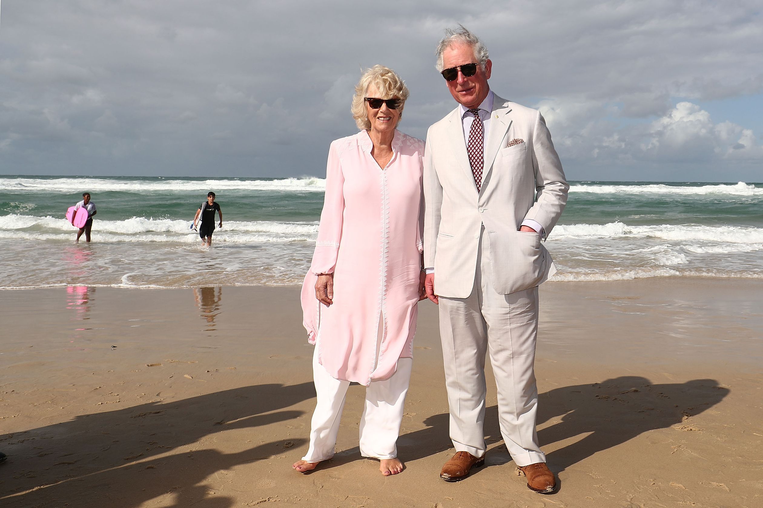 Bij het bezoek aan de Australische 'Gold Coast' kan een strandfoto niet missen.