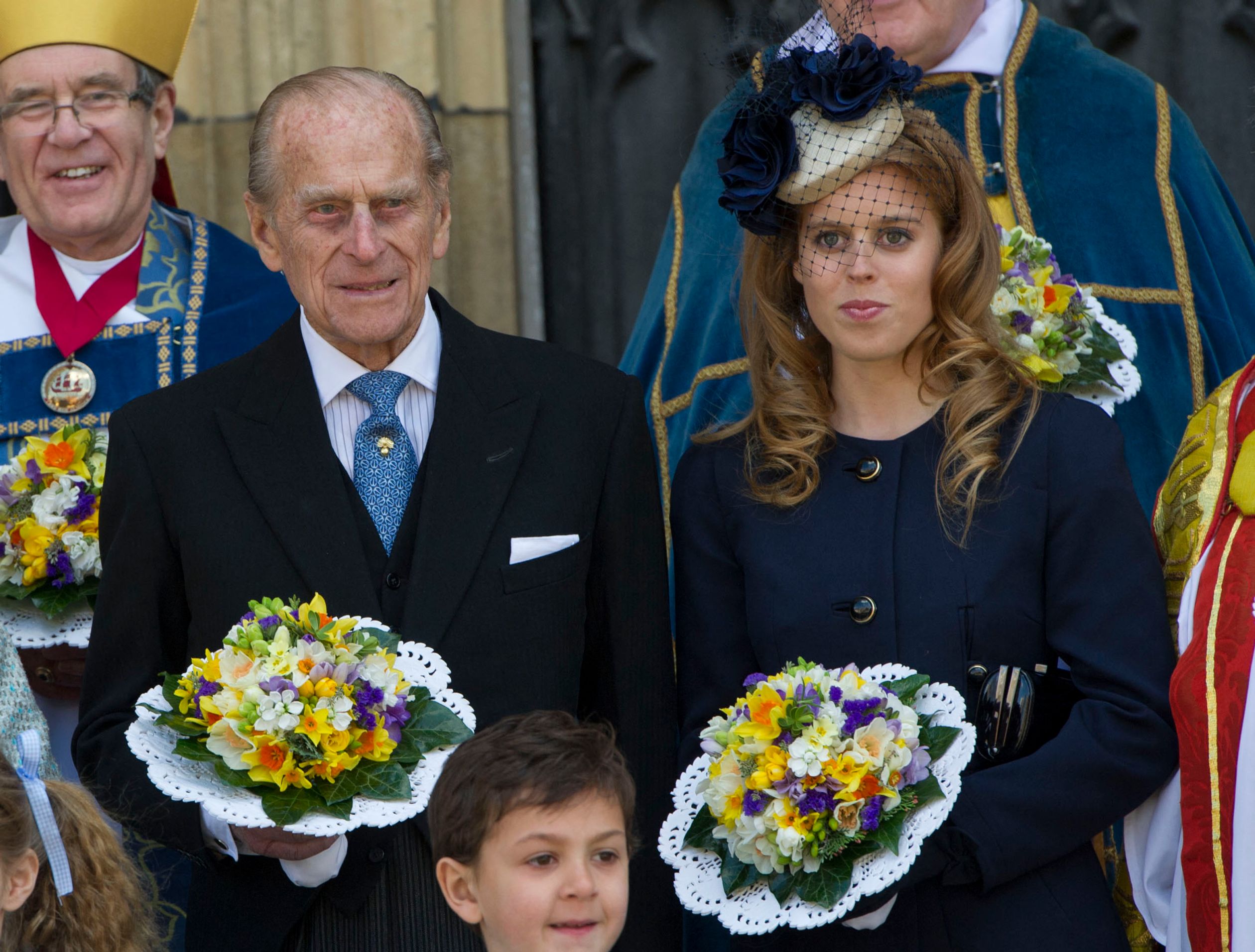 In 2012, samen met prinses Beatrice.