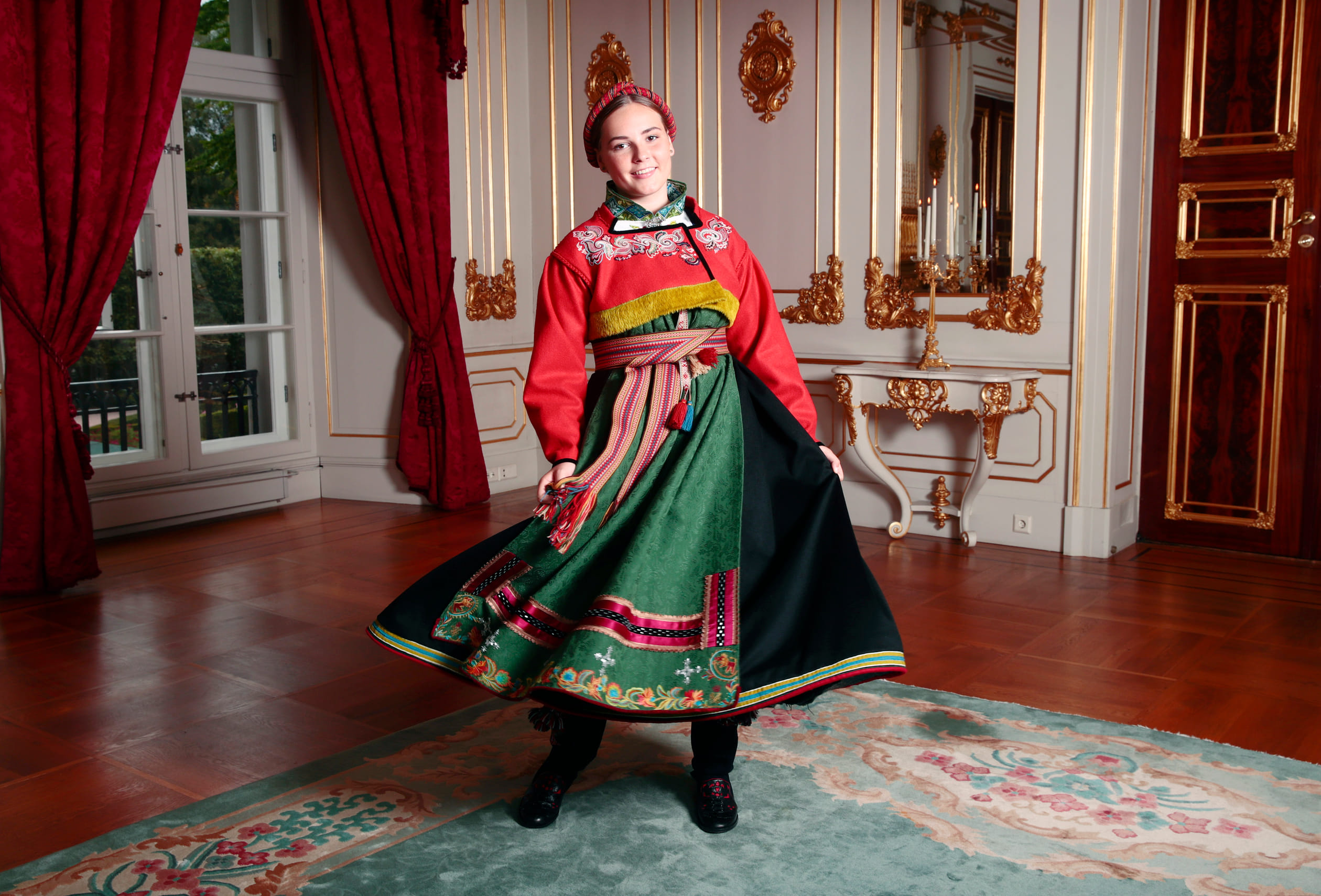 Ter gelegenheid van haar confirmatie als lid van lutherse kerk in 2019 ontving prinses Ingrid