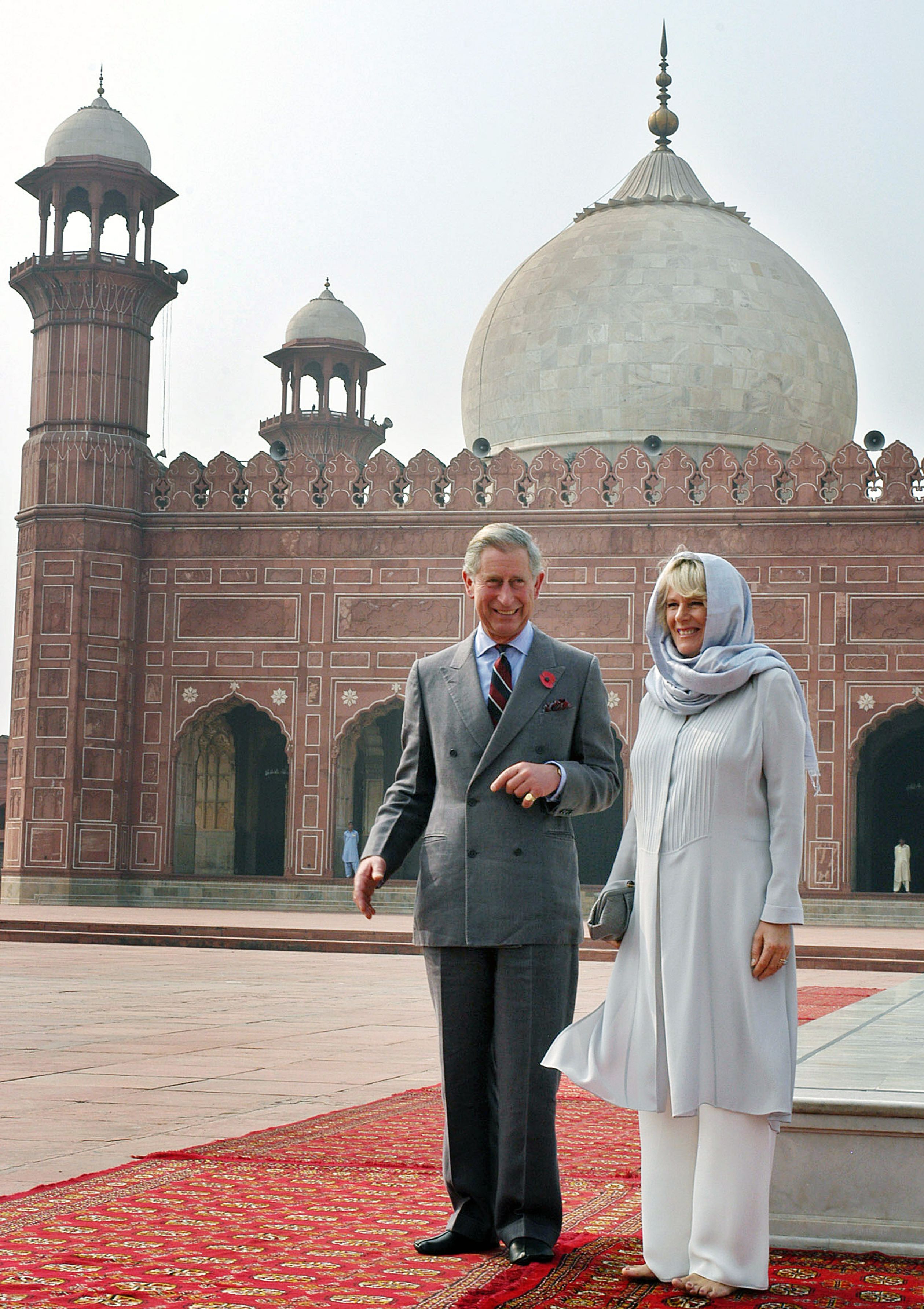 Pakistan bezochten Charles en Camilla in 2006.