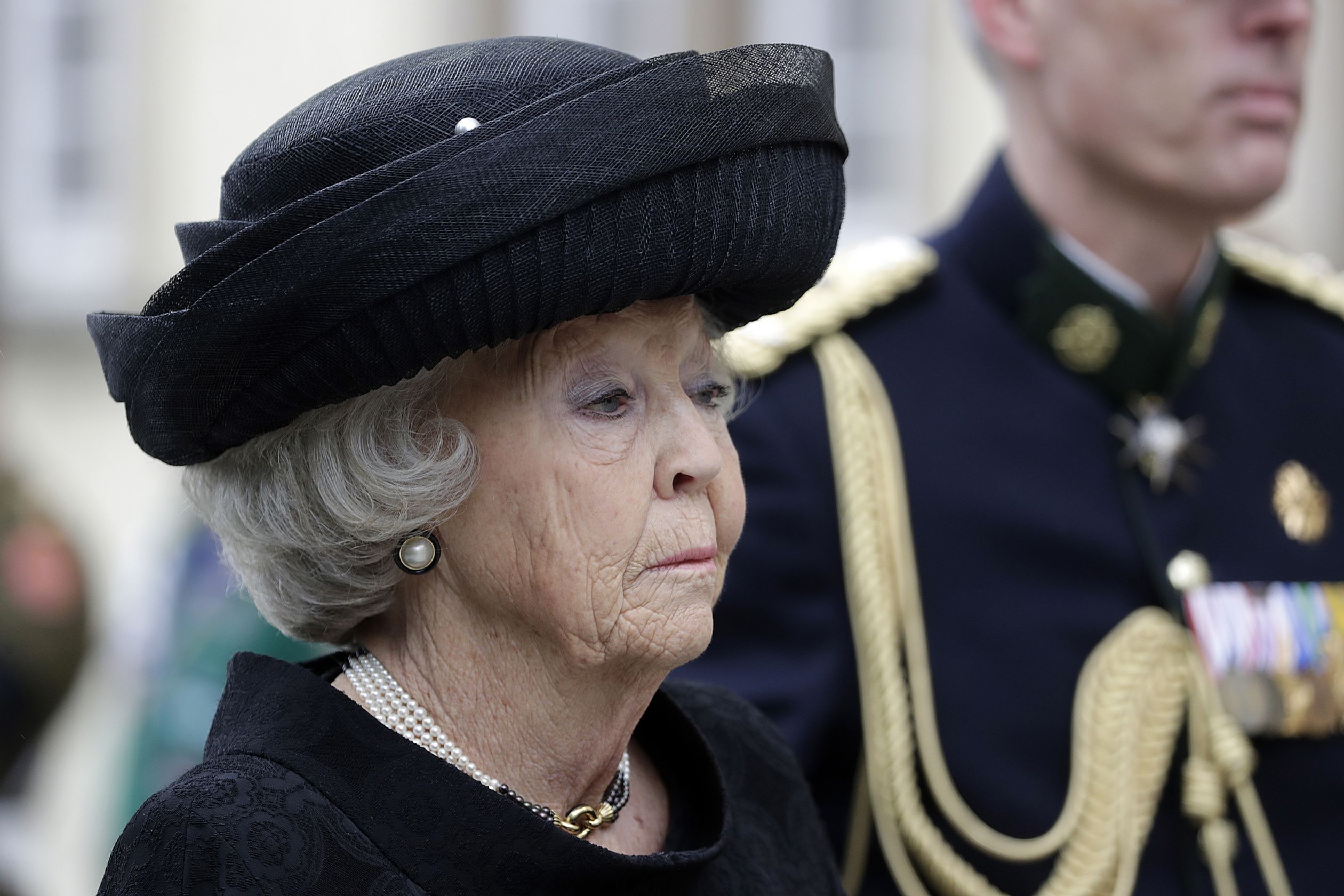 Prinses Beatrix vertegenwoordigde Nederland.