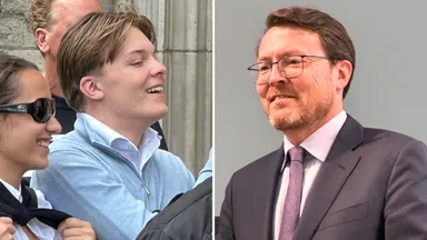 Video: Claus-Casimir support vader tijdens publiek optreden