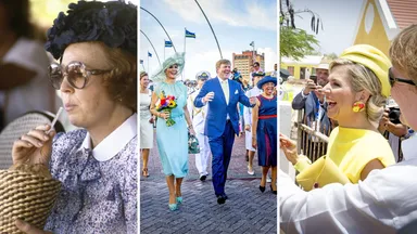 De leukste foto's van de Oranjes in Caribisch Nederland