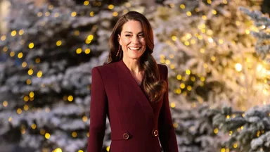 De prinses van Wales deelt leuk nieuws