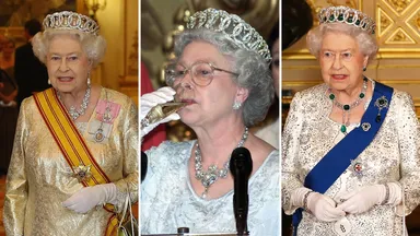 Dit bijzondere diadeem van koningin Elizabeth kan op 3 manieren gedragen worden