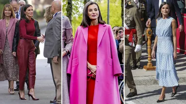 Gewaagd, vrouwelijk en trendy: dit is de kledingstijl van koningin Letizia