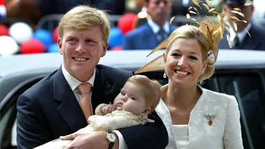 Terugblik: de doop van prinses Amalia in 2004