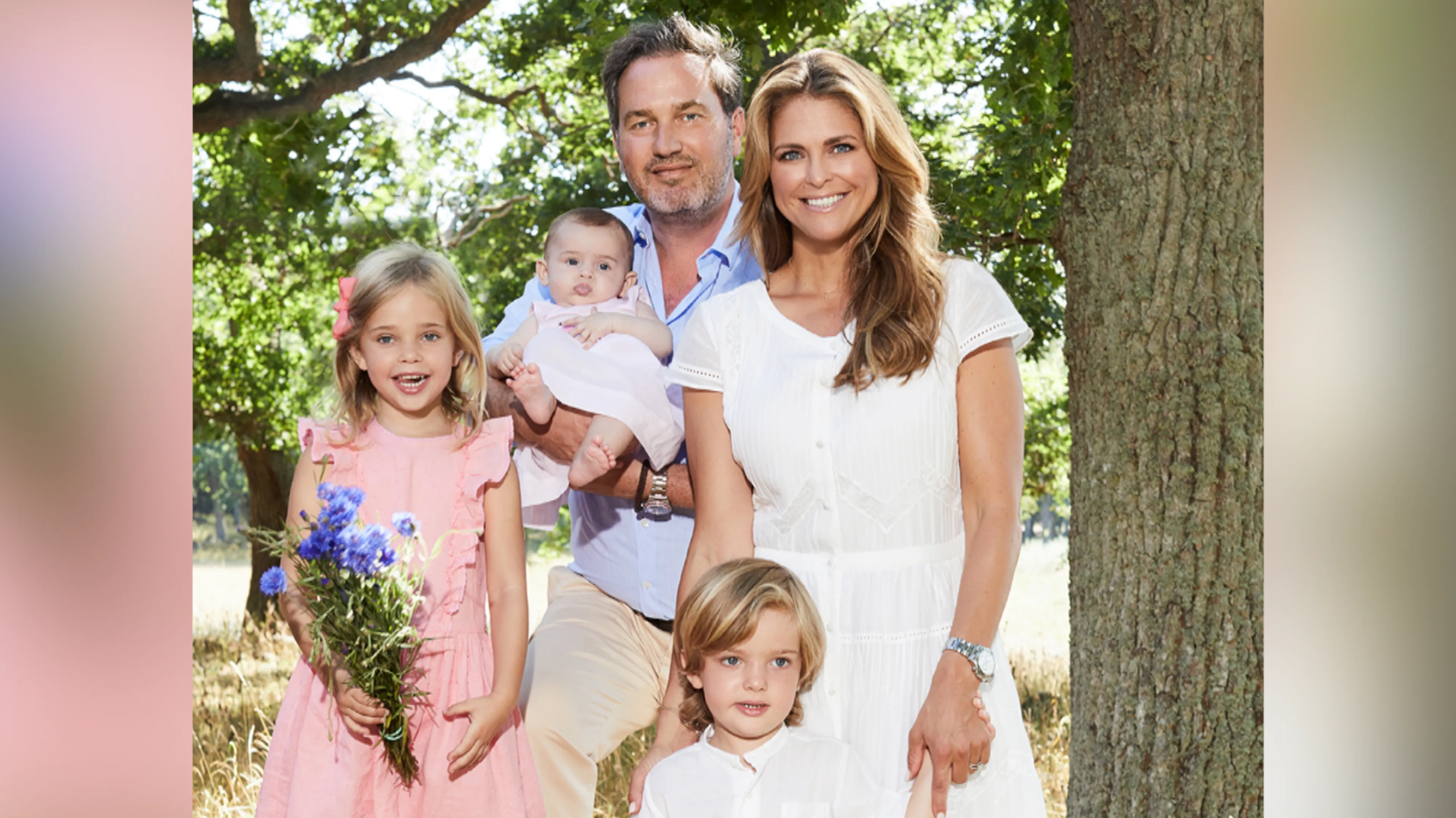 Foto: Nieuwe foto van Madeleine en haar gezin