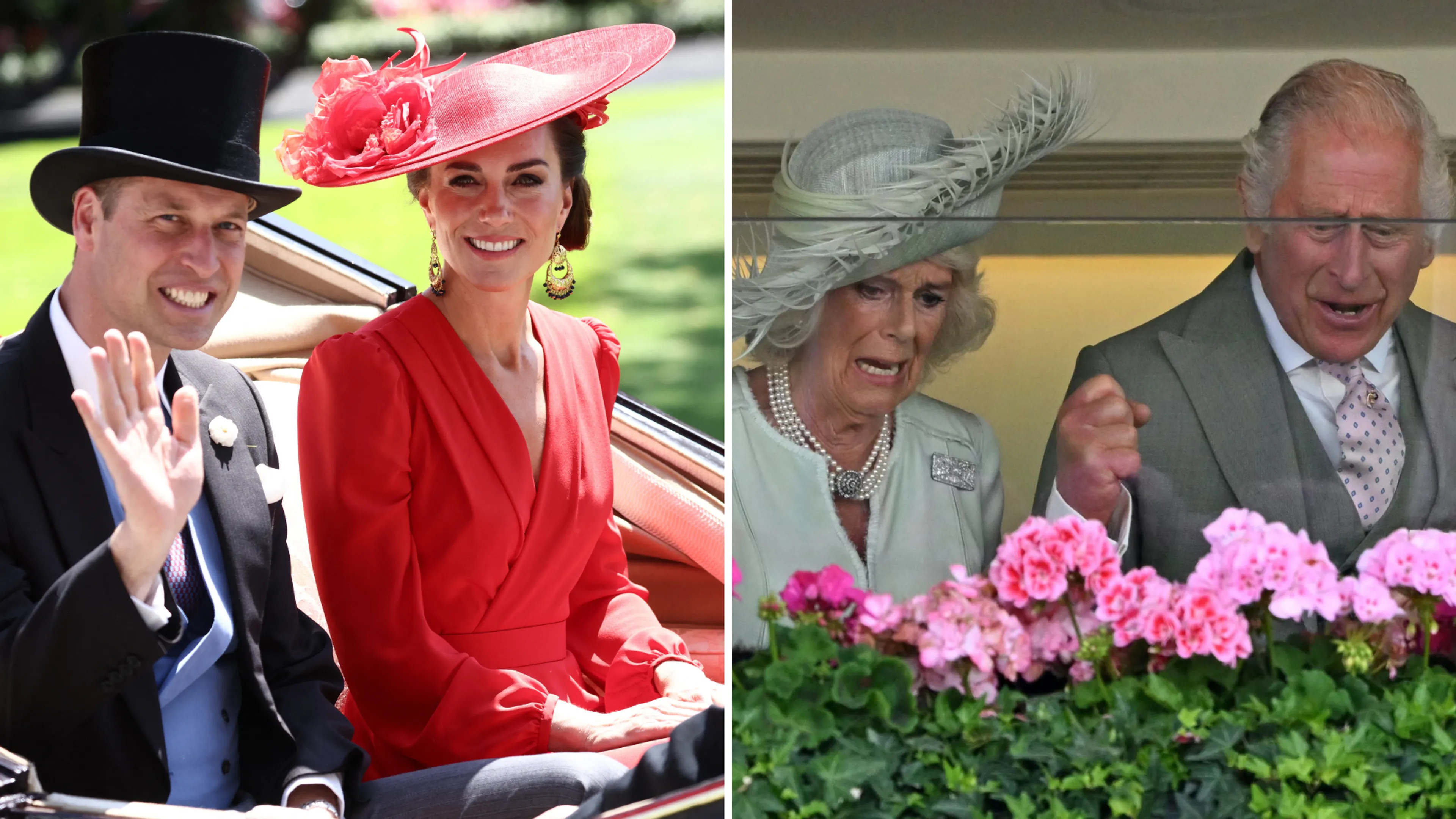 Fanatieke royals en opvallende hoedjes bij paardenrace