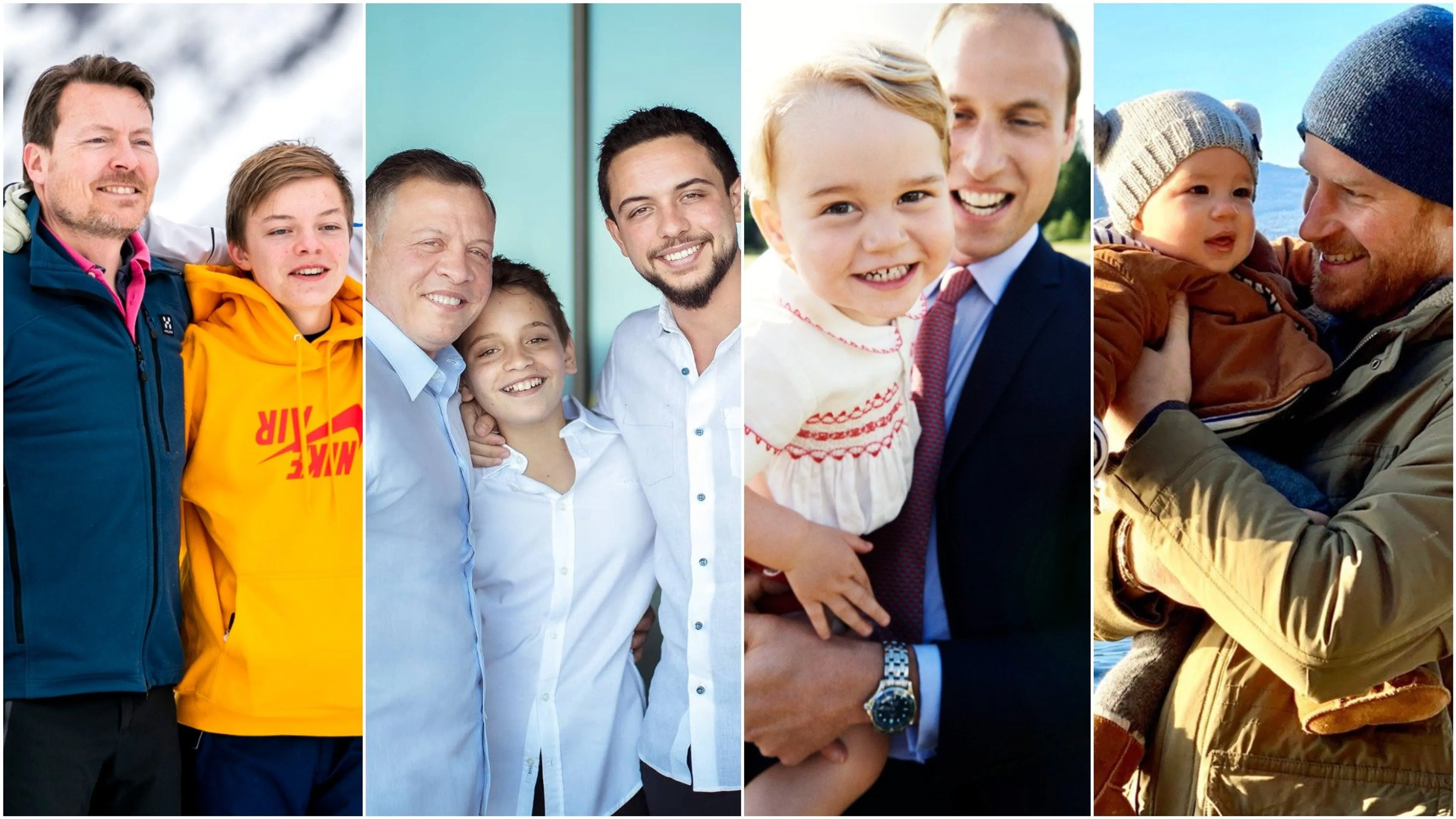 Zo vader, zo zoon: de koninklijke editie