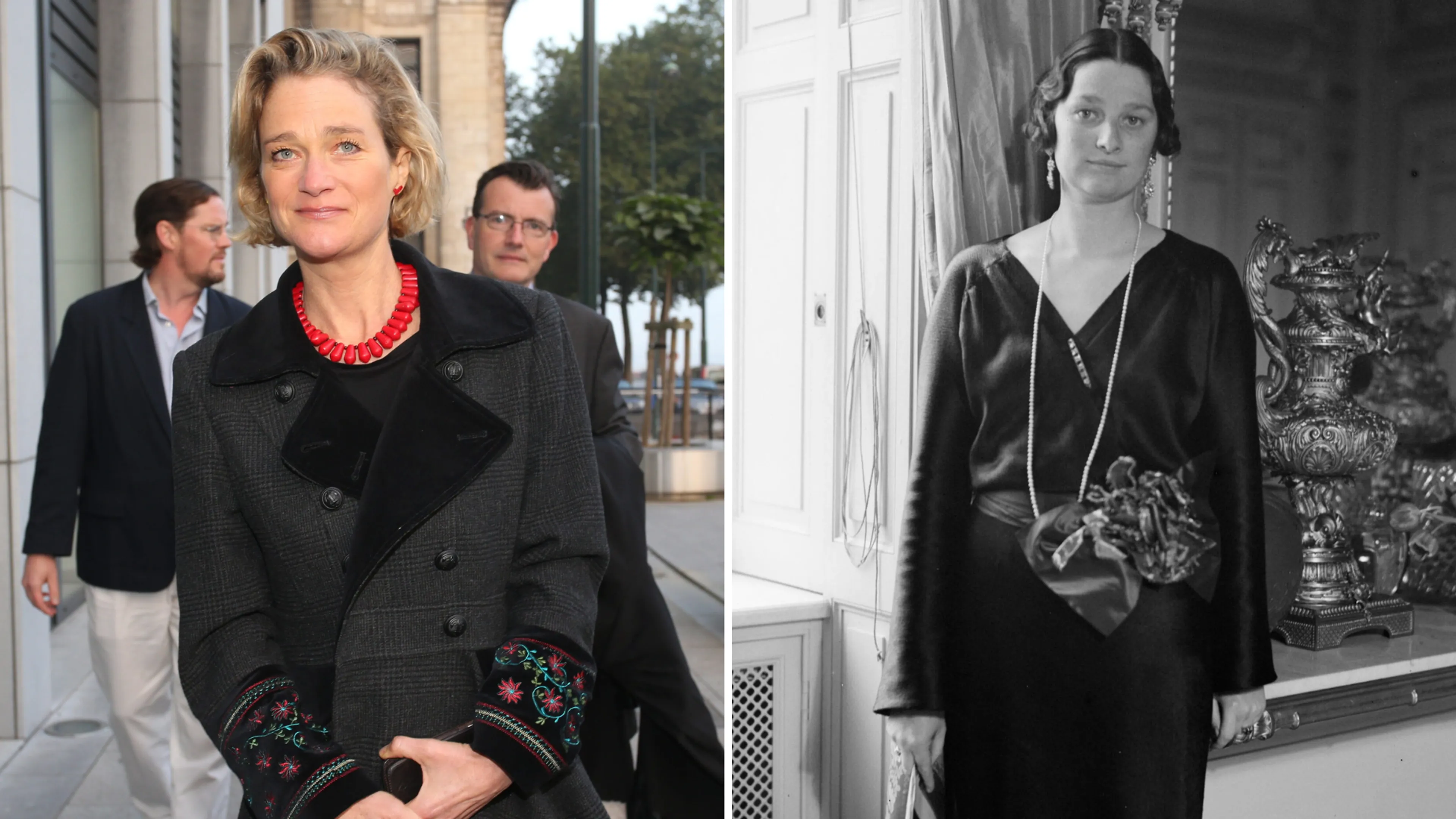 Dubbelzien: Prinses Delphine lijkt sprekend op haar oma koningin Astrid