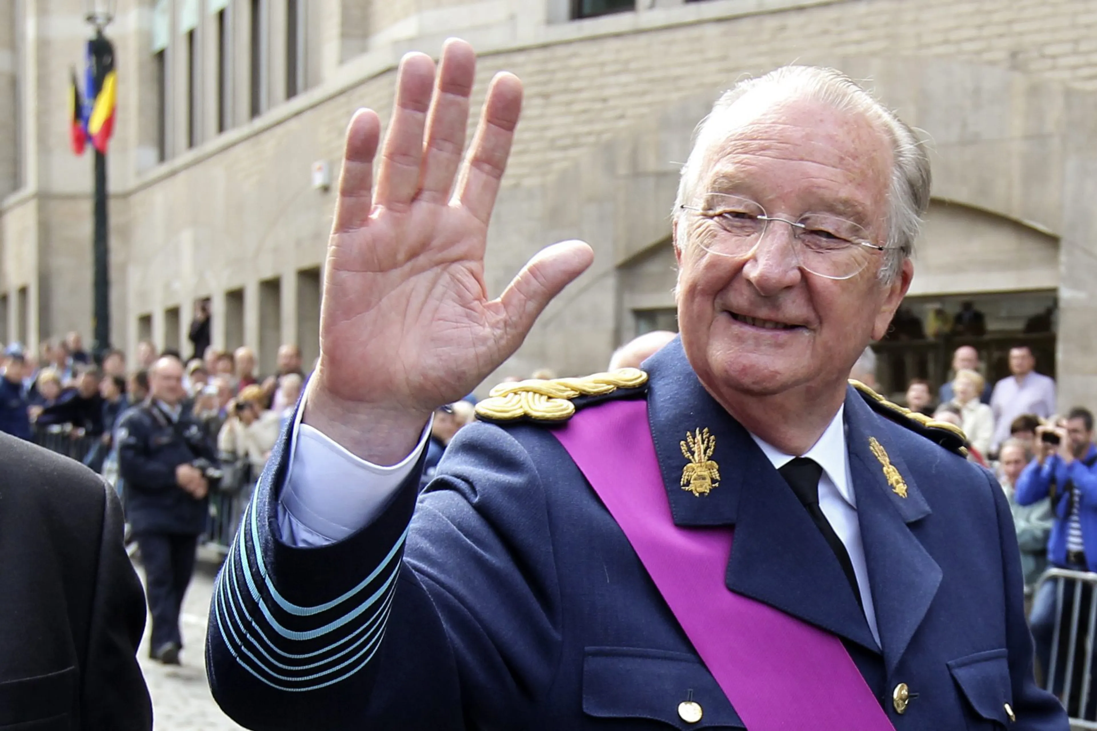 Koning Albert II van België.