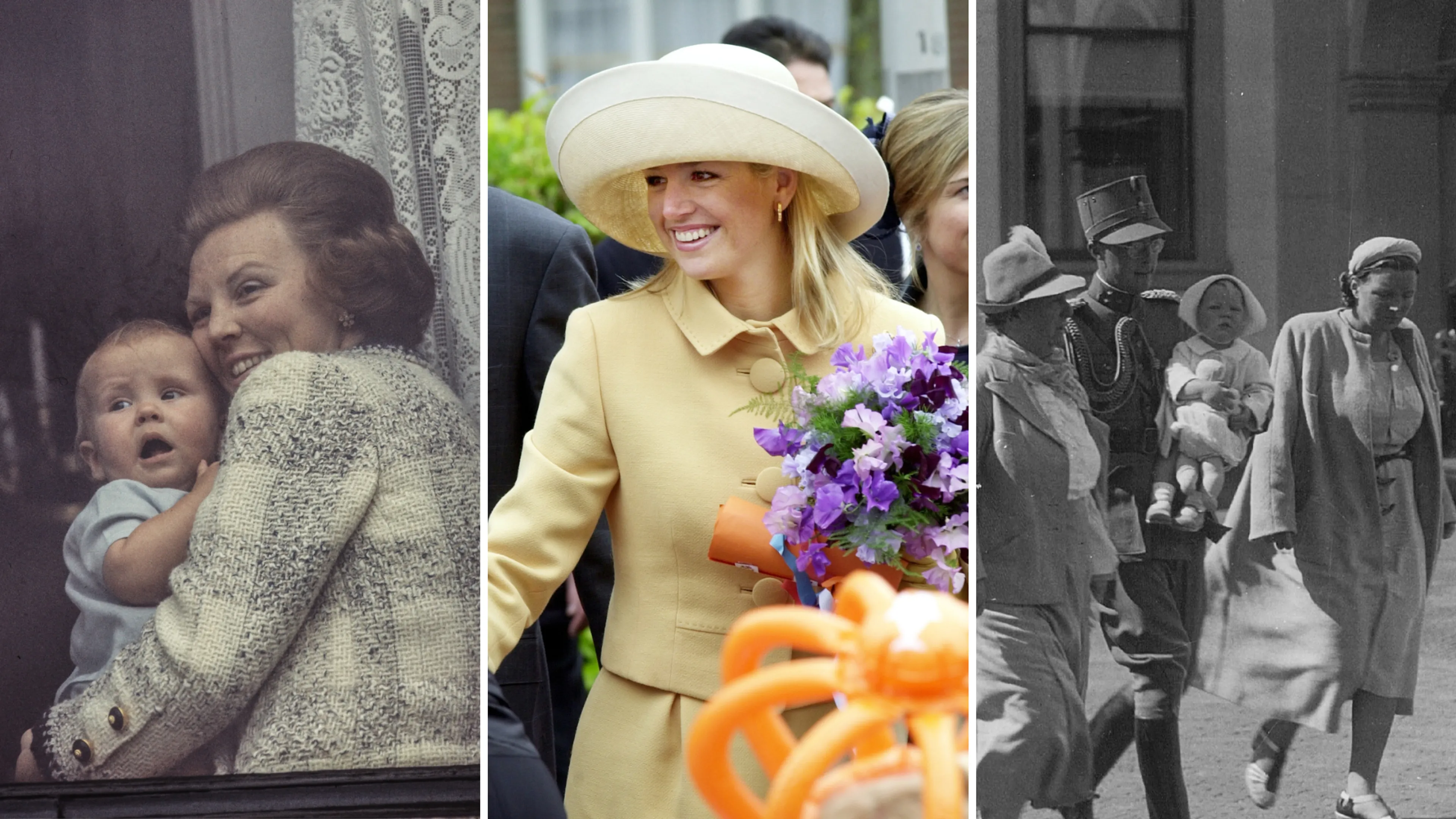 Van Koninginnedag naar Koningsdag: zo maakten de Oranjes hun debuut