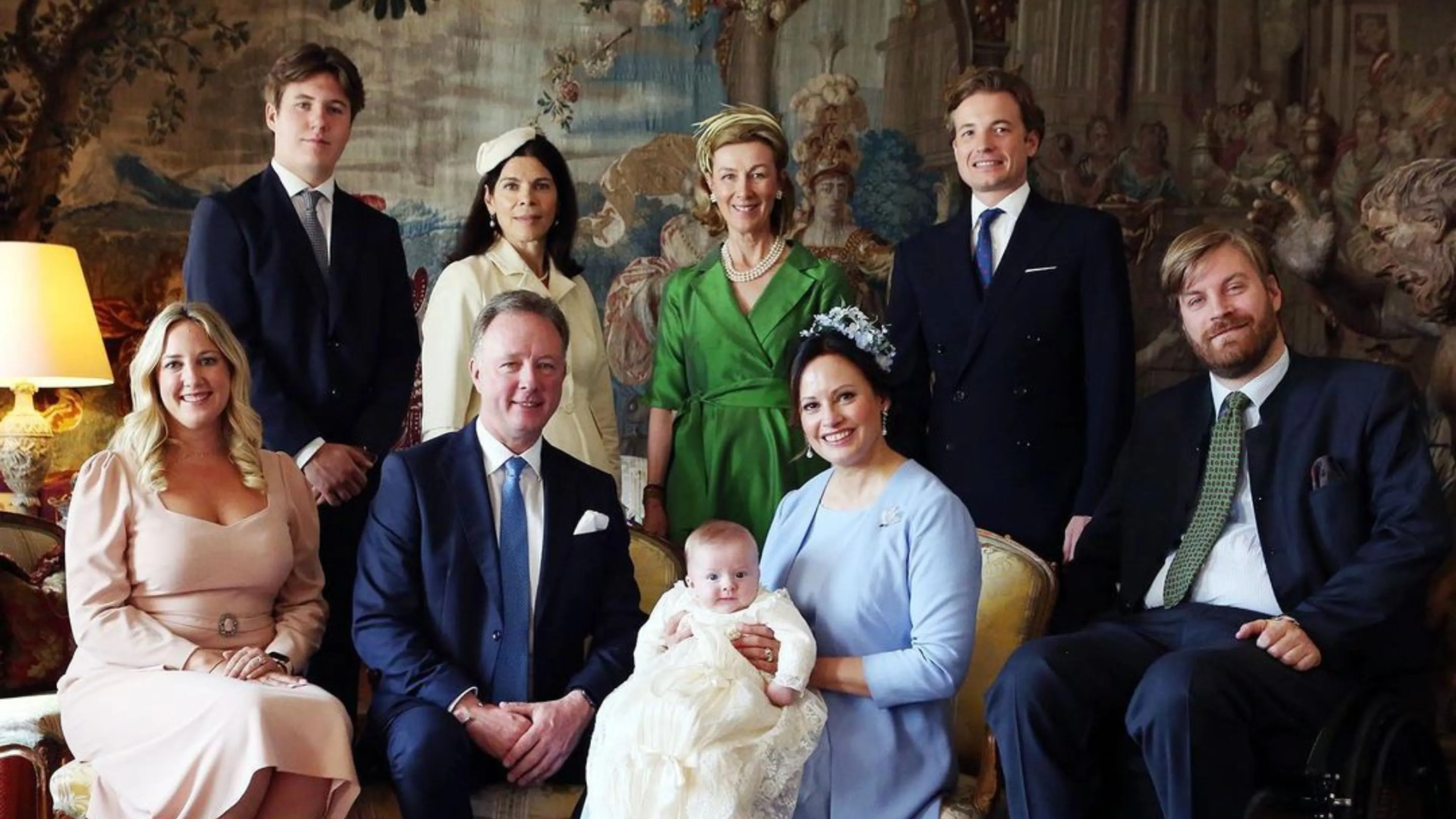 Dit prinsje is afgelopen week gedoopt (en prins Christian had een bijzondere rol)