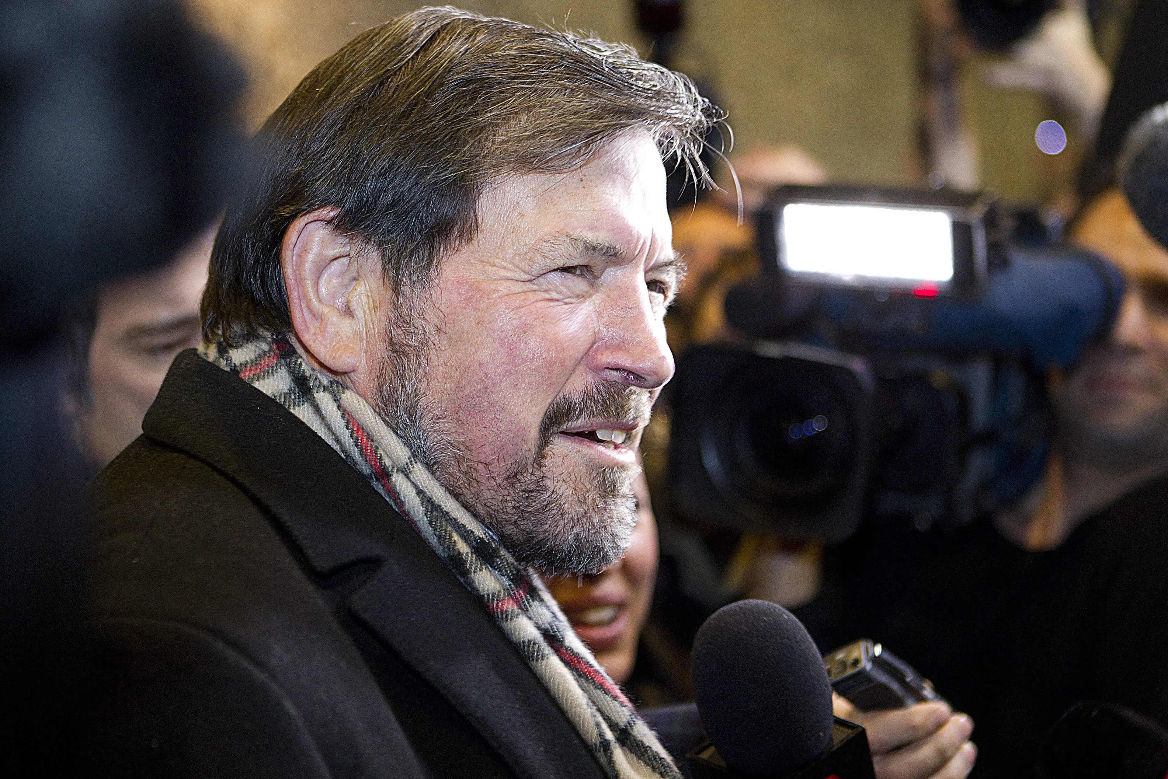 John Dalgleish Donaldson, de vader van Mary, in 2011.