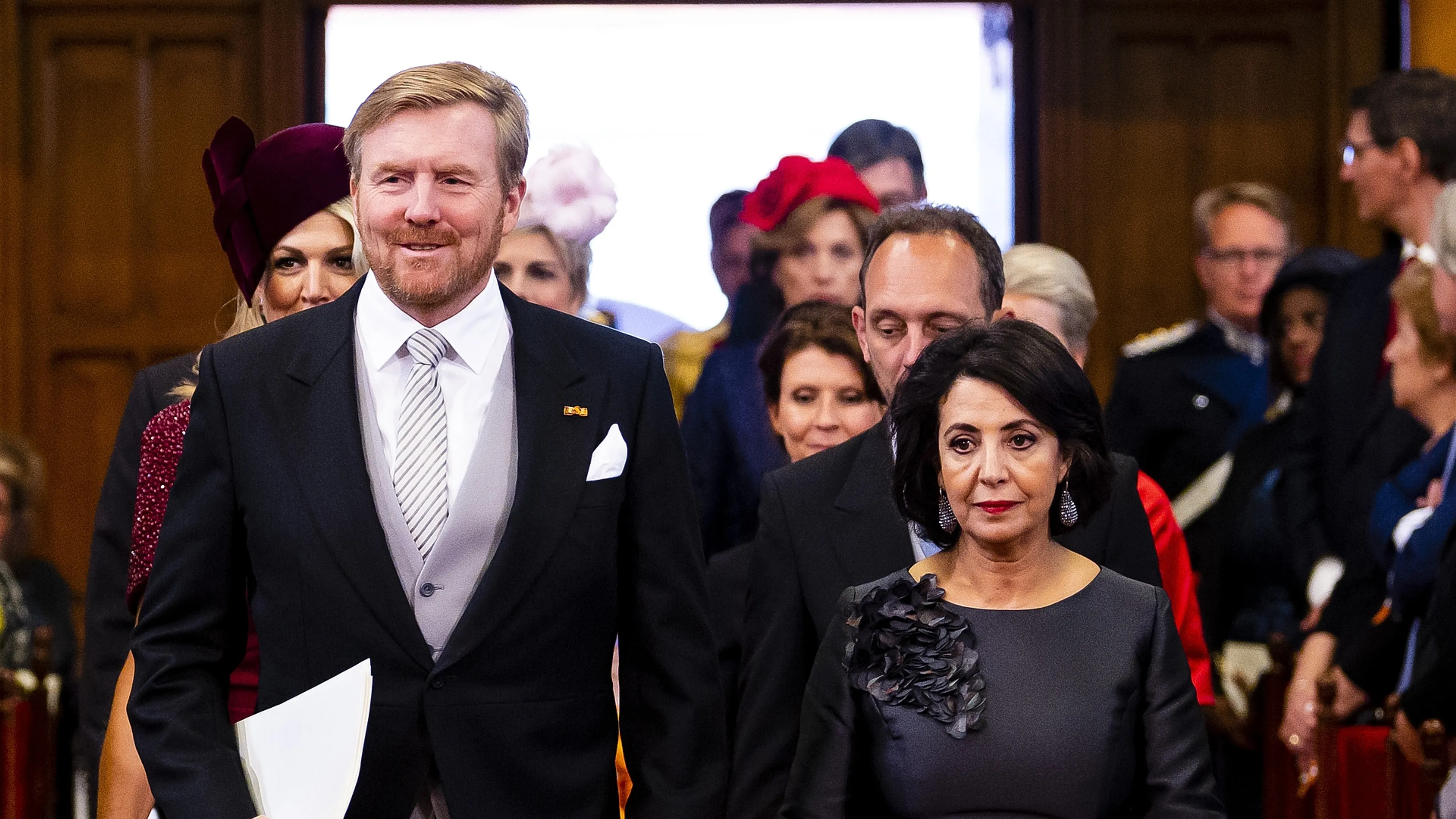 Koning belt Kamervoorzitter Arib over politieke situatie