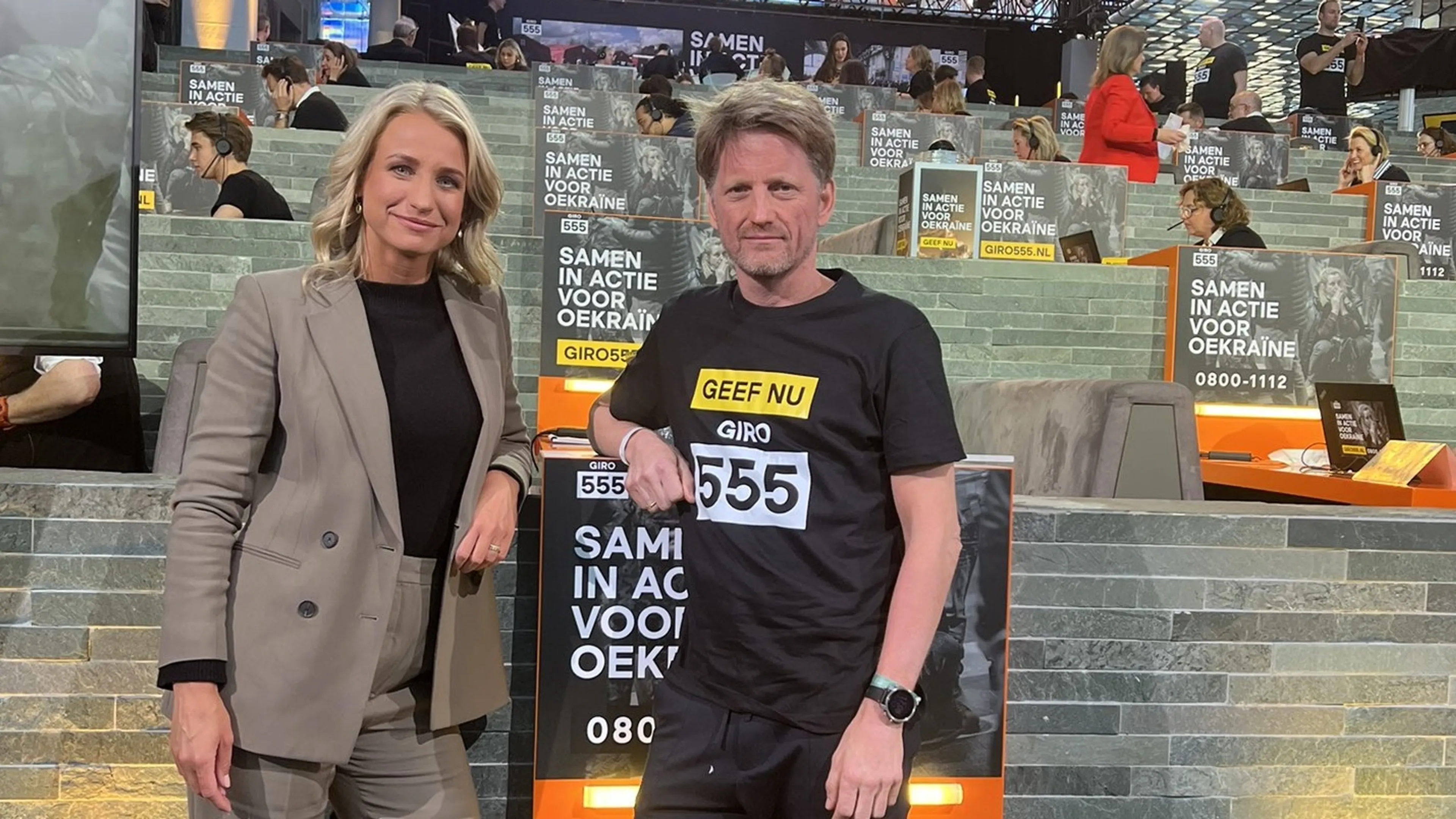 Prins Pieter-Christiaan in actie voor Giro555