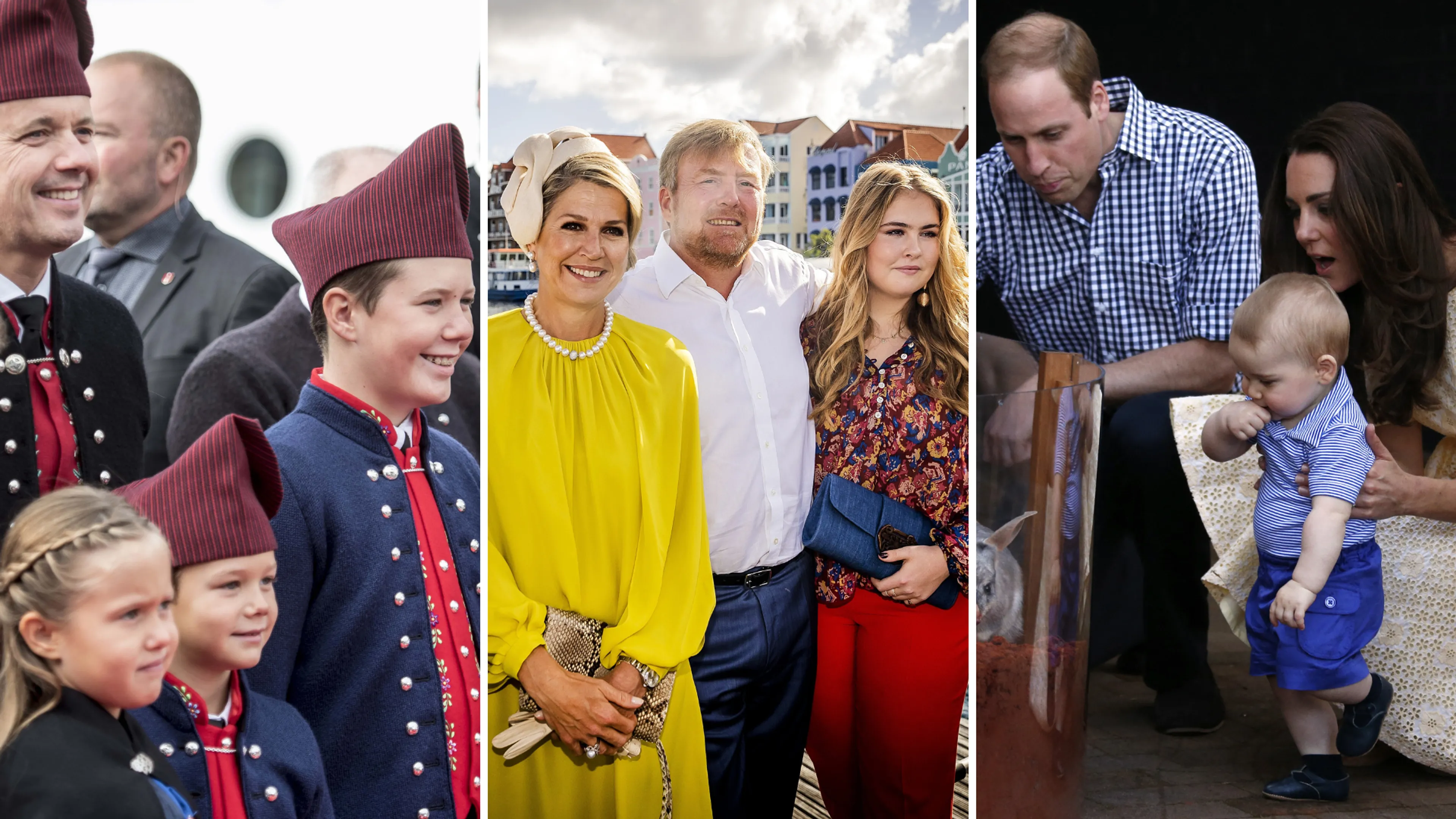 Deze koninklijke kinderen gingen met hun ouders mee op reis