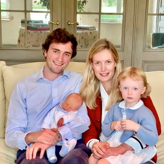 2019: Prins Amedeo en prinses Elisabetta bij de geboorte van zoontje Maximilian.