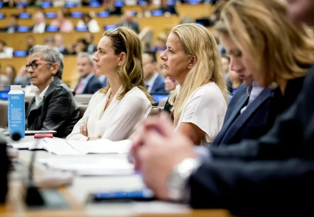 Prinses Mabel bij de 74e Algemene Ledenvergadering van de Verenigde Naties in 2019.