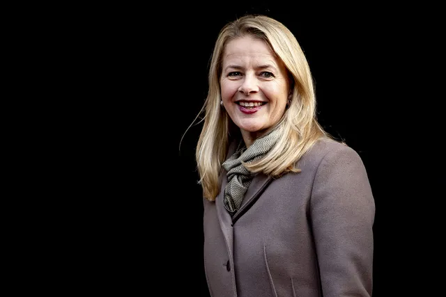 AMSTERDAM - Aankomst van prinses Mabel voor de uitreiking van de Grote Prins Claus Prijs 2019 aan beeldend kunstenaar Kamala Ibrahim Ishag uit Soedan. ANP ROYAL IMAGES ROBIN UTRECHT.