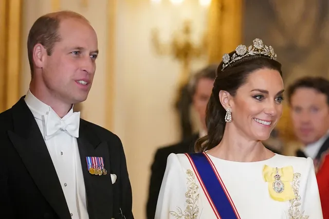 Prins William en Catherine, de prinses van Wales.