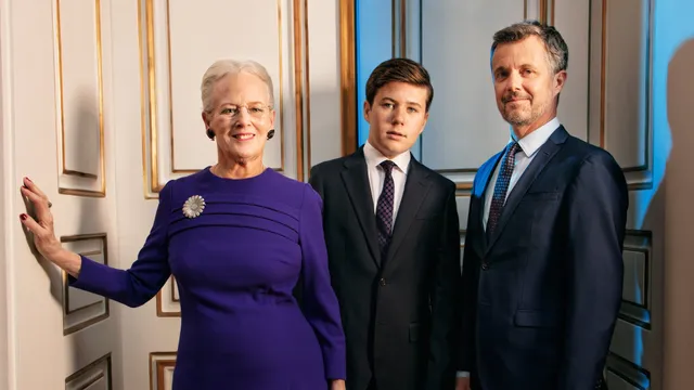 Een mooie foto van Frederik en Christian, voorjaar 2020.