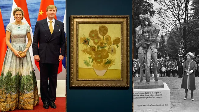 De Oranjes tonen door de jaren heen veel belangstelling voor Vincent van Gogh. Máxima opent nu een museum over hem in Nuenen, Beatrix is in juni bij het jubileumfeest bij het museum in Amsterdam.