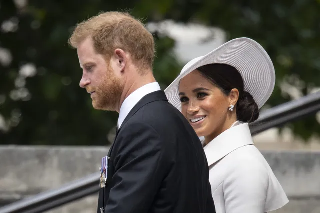 Prins Harry en hertogin Meghan.