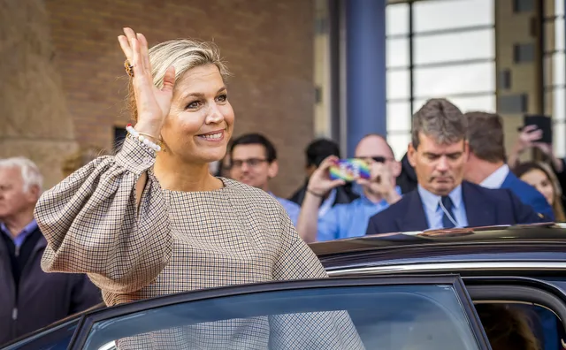 AMERSFOORT - Koningin Maxima vertrekt bij MIND. De organisatie zet zich in voor een psychisch gezonde samenleving en voor ondersteuning, begrip en goede zorg bij psychische problemen.
ANP ROYAL IMAGES LEX VAN LIESHOUT.